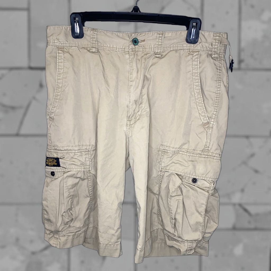 Polo Ralph Lauren POLO RALPH LAUREN POLO JEANS CO Cargo Shorts Men Beige Cotton Size 32 Regular Front Flat Front Casual Denim & Cotton Shorts 32 Mens Size US XS / EU 42 / 0 - 1 Thumbnail