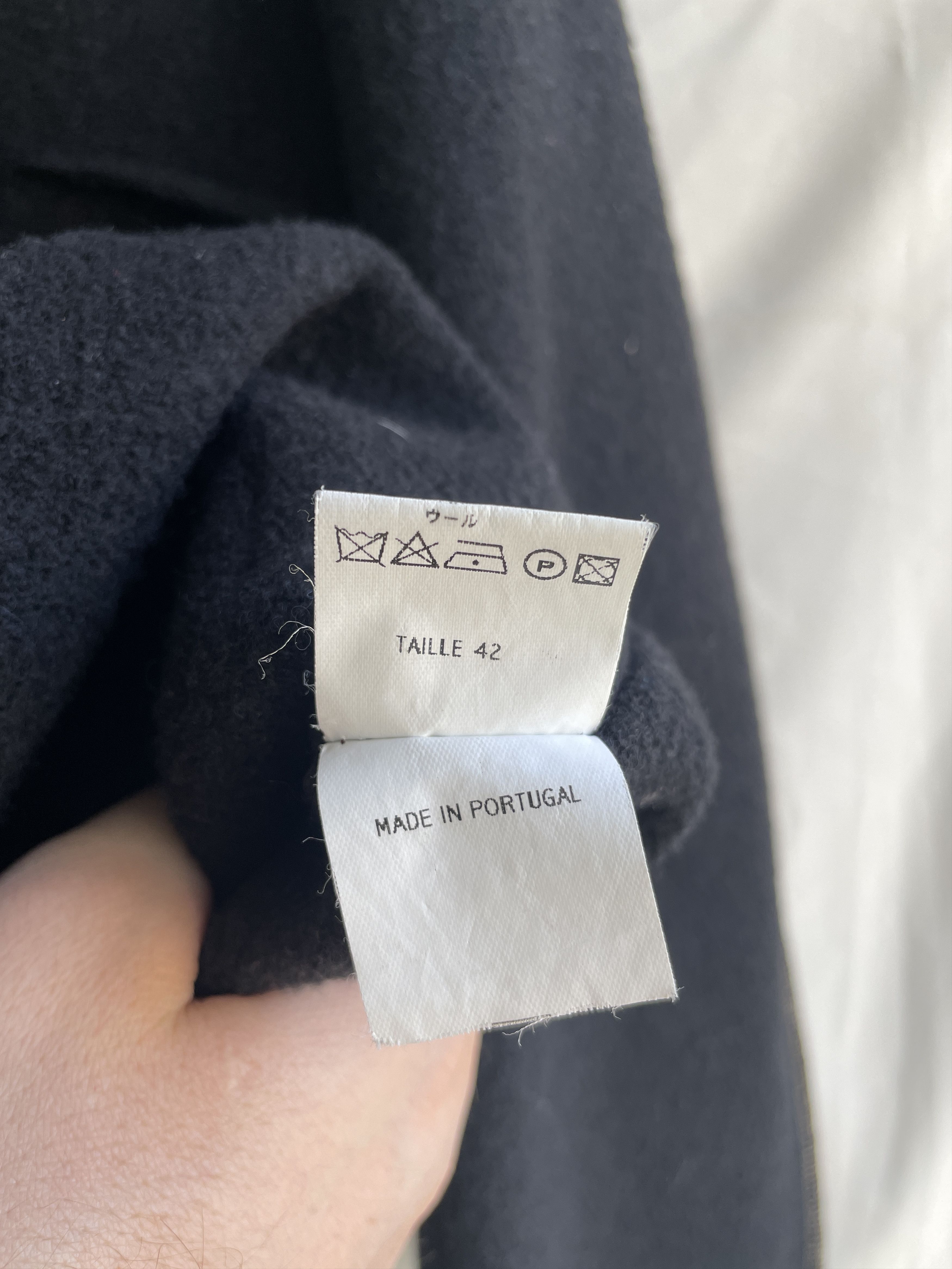 Cop Copine Cop Copine Boiled Wool Collared Unlined Jacket Coat Size M / US 6-8 / IT 42-44 - 11 Thumbnail