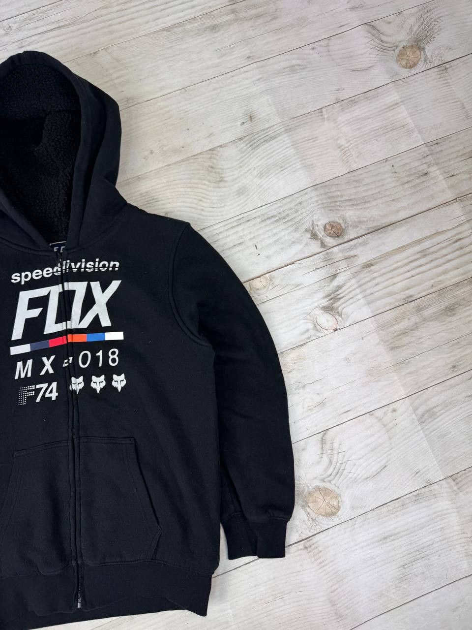 Fox Racing Vintage Fox Racing Hoodie Full Zip Sasquatch Faux Fur Lined Size US S / EU 44-46 / 1 - 4 Thumbnail