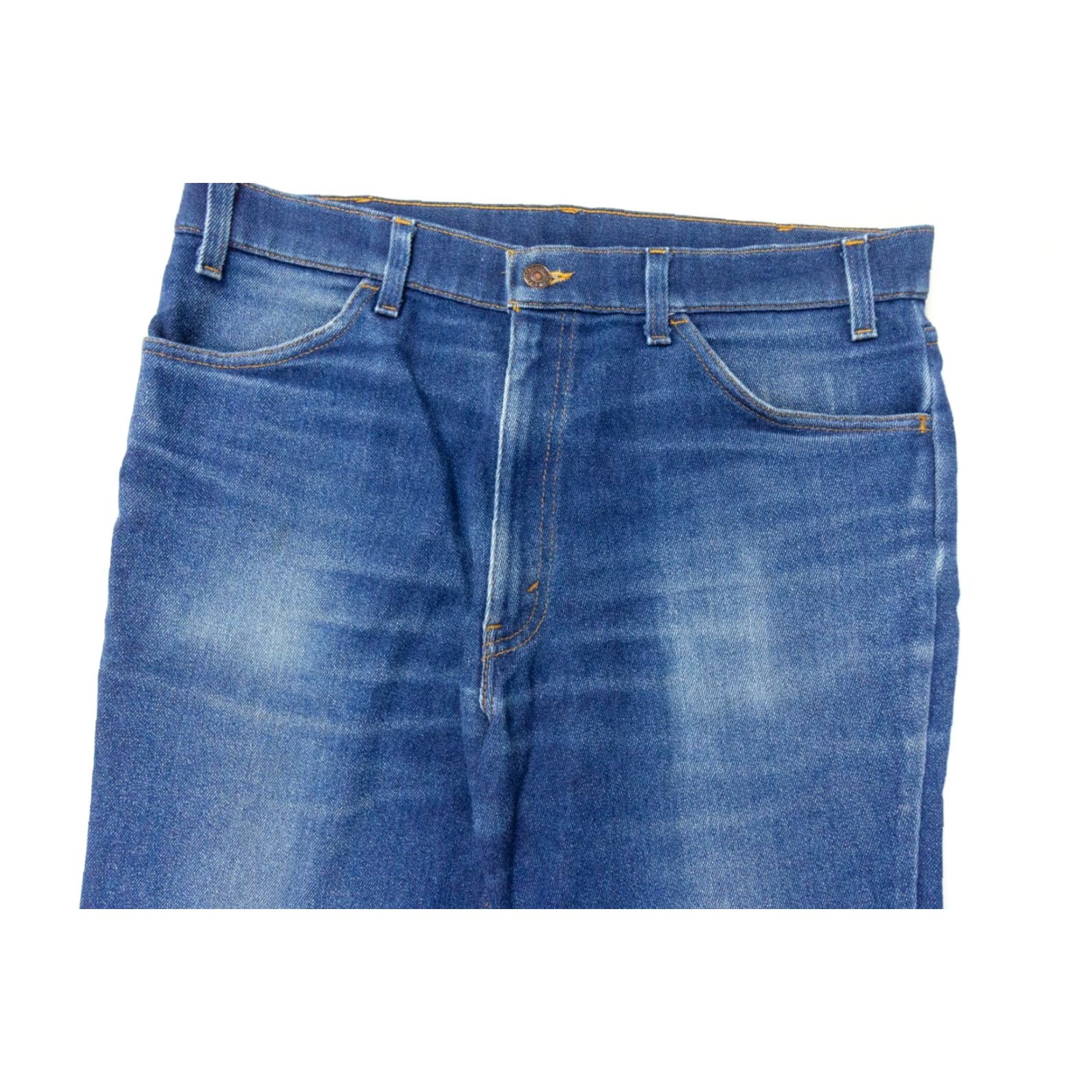 Levi's VINTAGE Levi's Jeans 90s Mens 36x31 Blue Denim Pants Tapered Action Fit Made in USA Size US 36 / EU 52 - 2 Thumbnail
