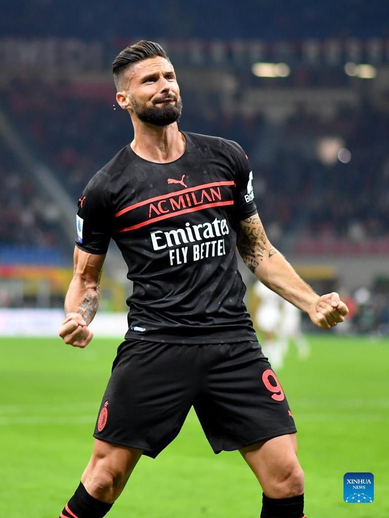 Puma × Vintage NWT AC MILAN PUMA 2021/2022 FOOTBALL THIRD JERSEY #9 GIROUD Size US L / EU 52-54 / 3 - 19 Thumbnail