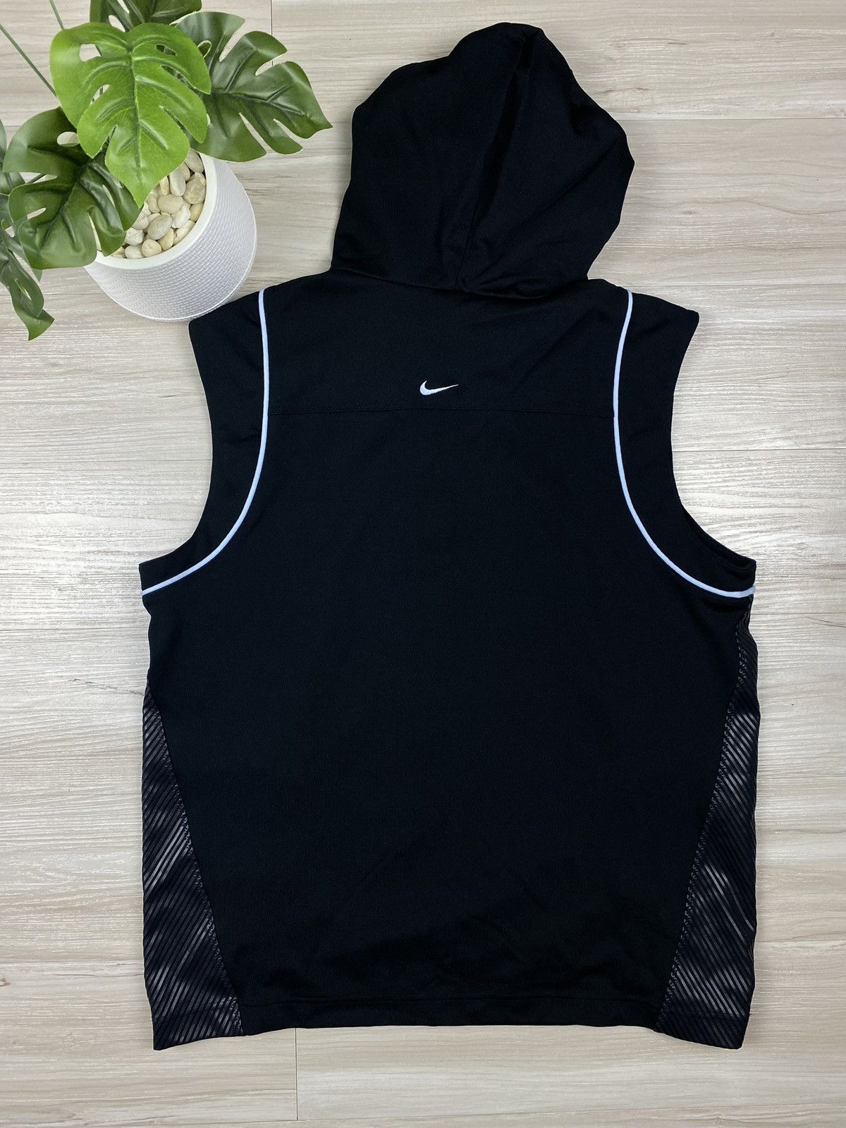 Nike × Vintage Nike 2000 center swoosh air max 360 vest y2k 90s zip Size US L / EU 52-54 / 3 - 5 Thumbnail