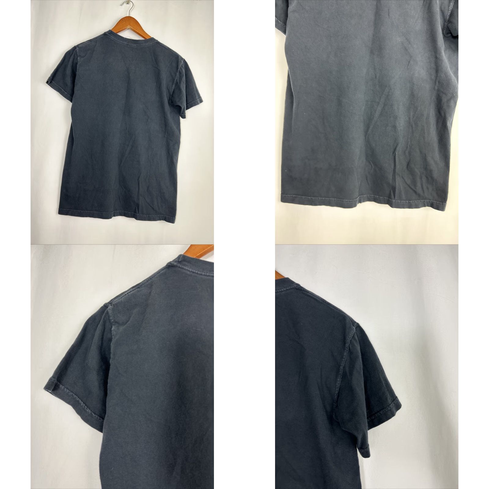 Vintage Chinatown Market Mens Small heart basketball Peace streetwear Black T-shirt Size US S / EU 44-46 / 1 - 8 Thumbnail