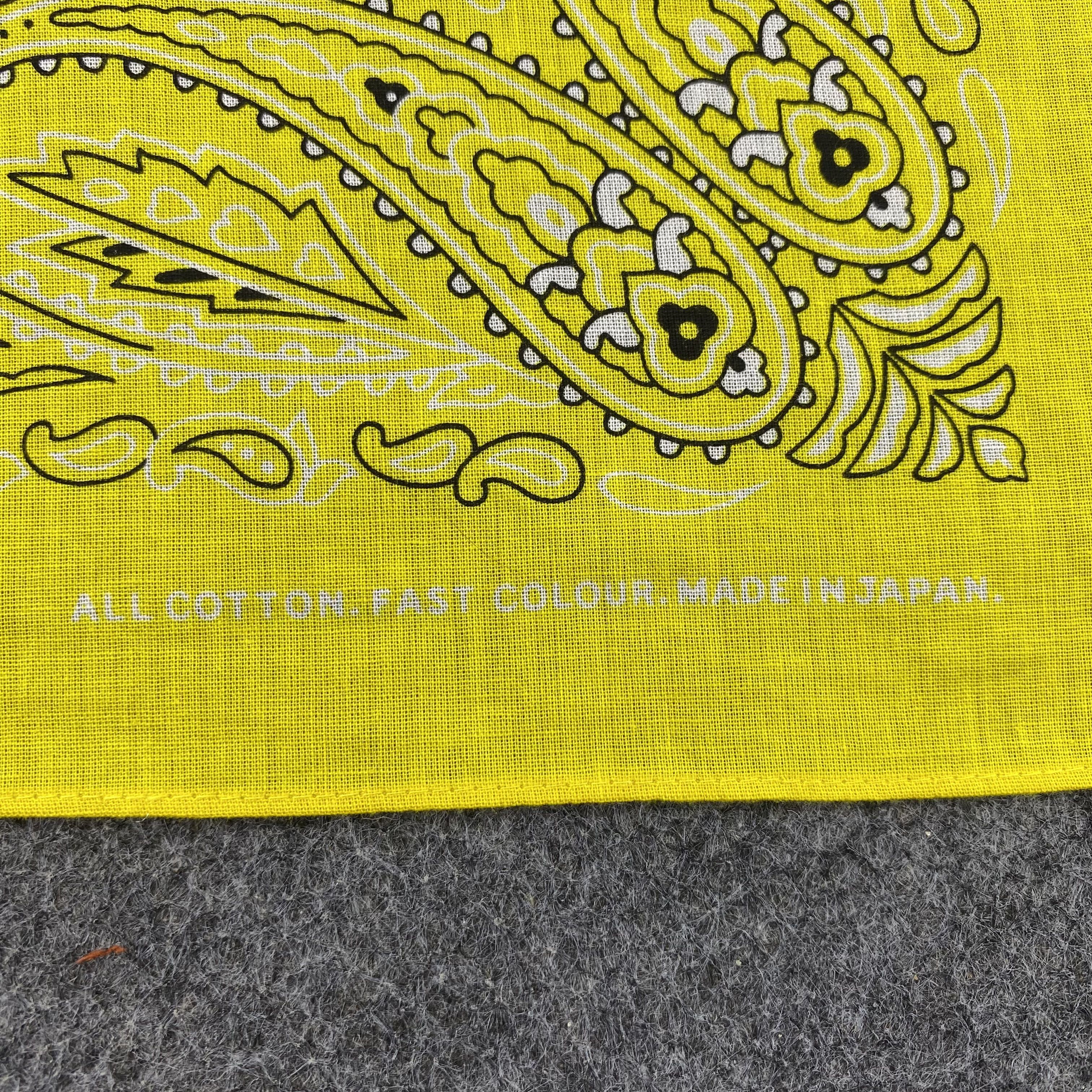 Japanese Brand Paislee Handkerchief / Bandana / Neckerchief-B1425 Size ONE SIZE - 7 Thumbnail
