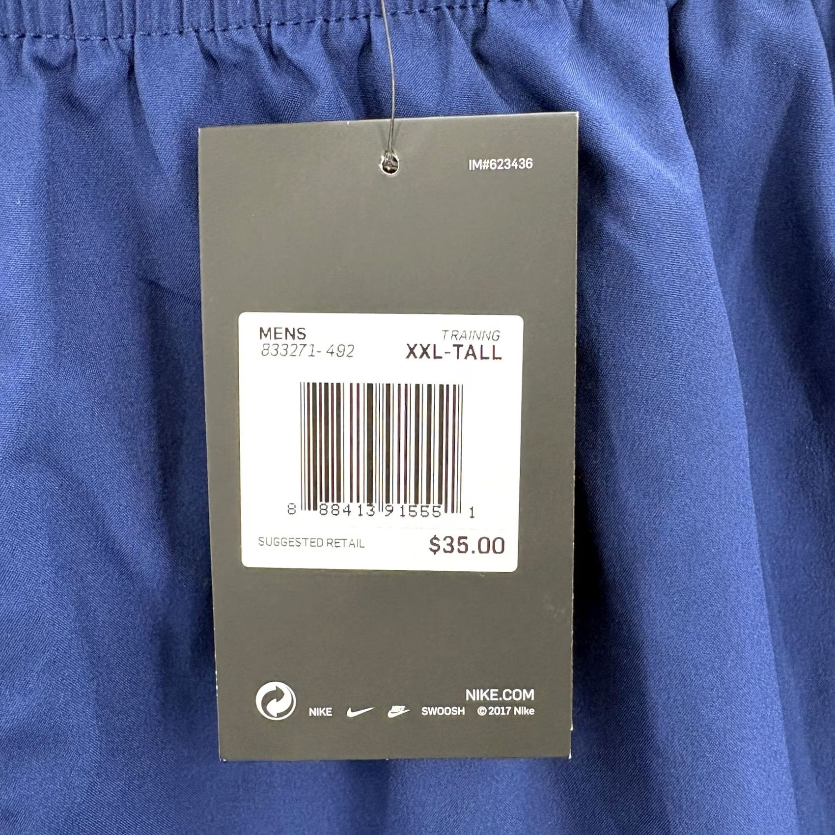 Nike Nike Flex Dri-FIT Training Shorts Mens 2XLT Blue 9" Inseam Big & Tall Gym Sports Size US 39 - 4 Thumbnail