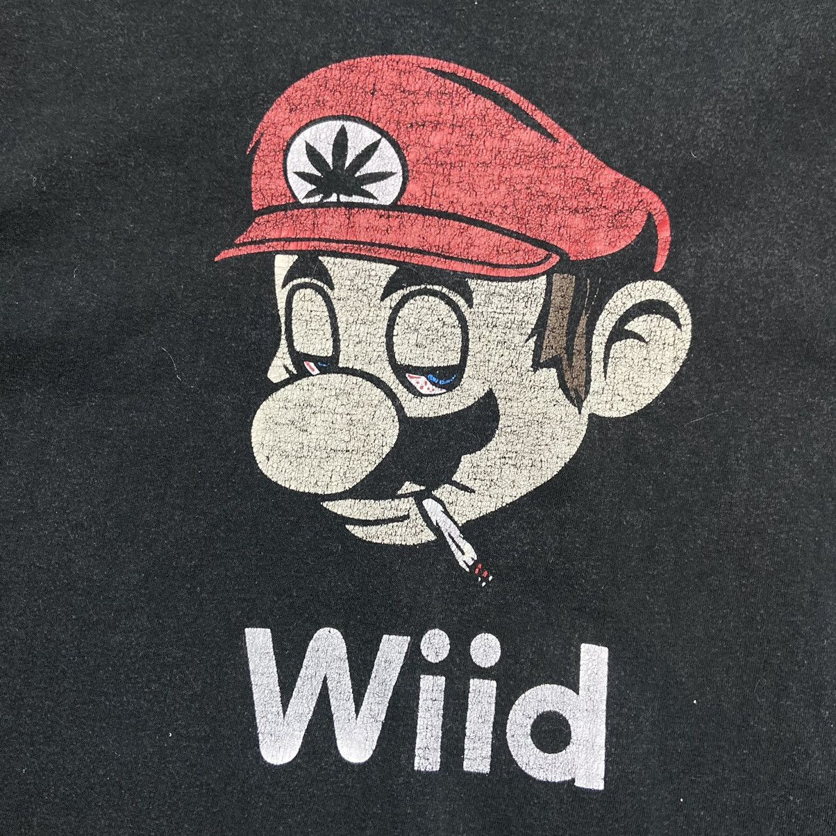 Vintage 📌 Vintage Super Mario Adult Humor Weed Wiid Nintendo T-Shirt Size US XL / EU 56 / 4 - 4 Thumbnail