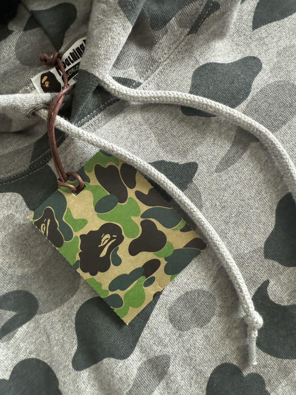 Bape Bape Gray Camo Pullover Size US XL / EU 56 / 4 - 3 Thumbnail