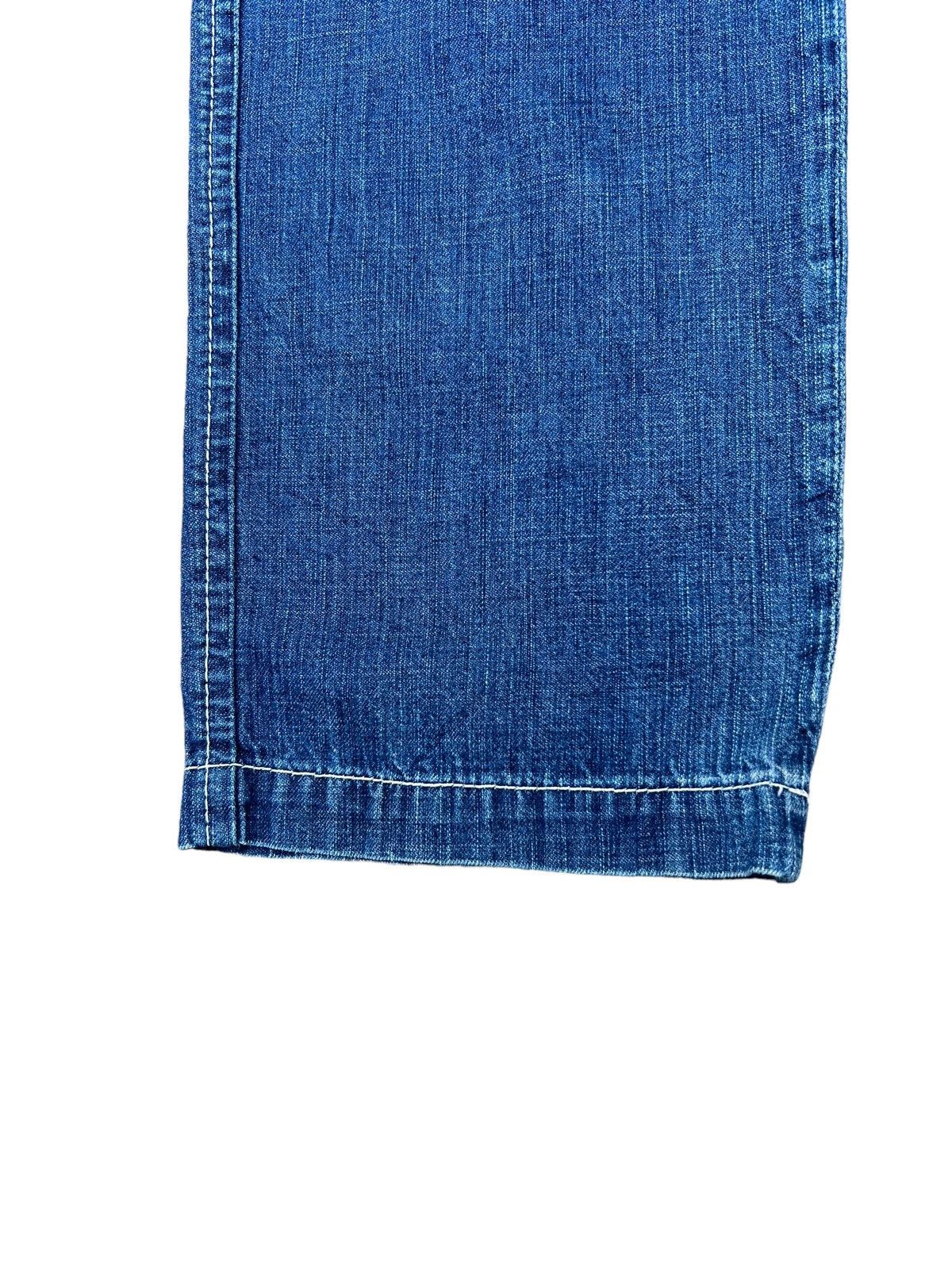 Comme des Garcons Homme Vintage CDGH Distress Fade Blue Denim Military Work Pant Size US 29 - 8 Thumbnail