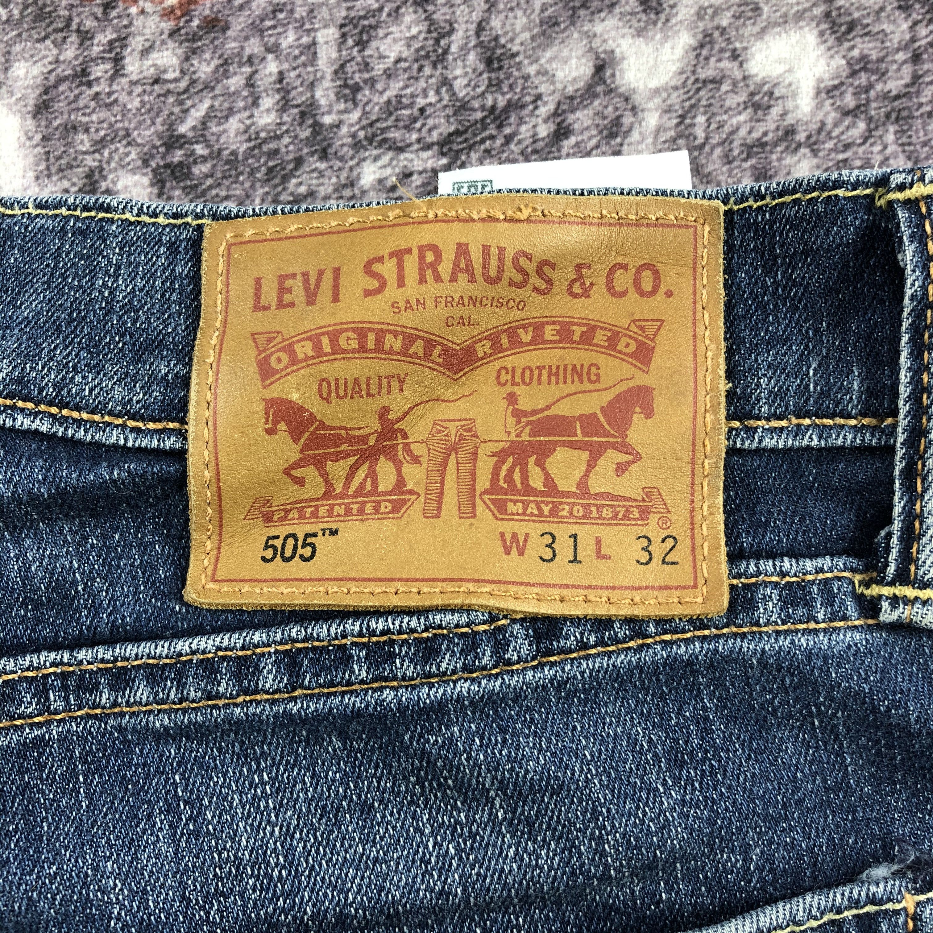 Levi's × Vintage Vintage Blue Wash Levis 505 Jeans-JM2250 Size US 32 / EU 48 - 5 Thumbnail