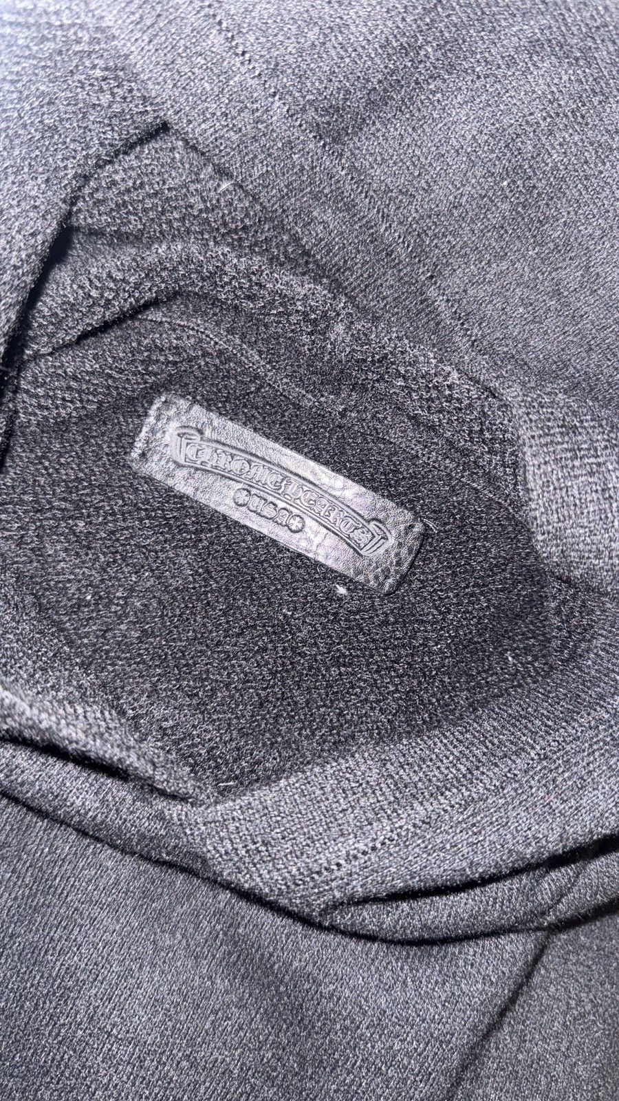 Chrome Hearts Chrome Hearts Black Cashmere Life Sentence Embroidery Hoodie Size US M / EU 48-50 / 2 - 3 Thumbnail