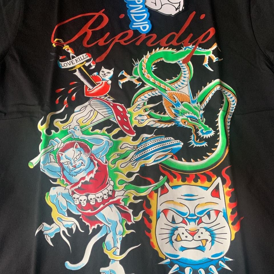RIPNDIP Ed hardy tee Size US M / EU 48-50 / 2 - 2 Thumbnail