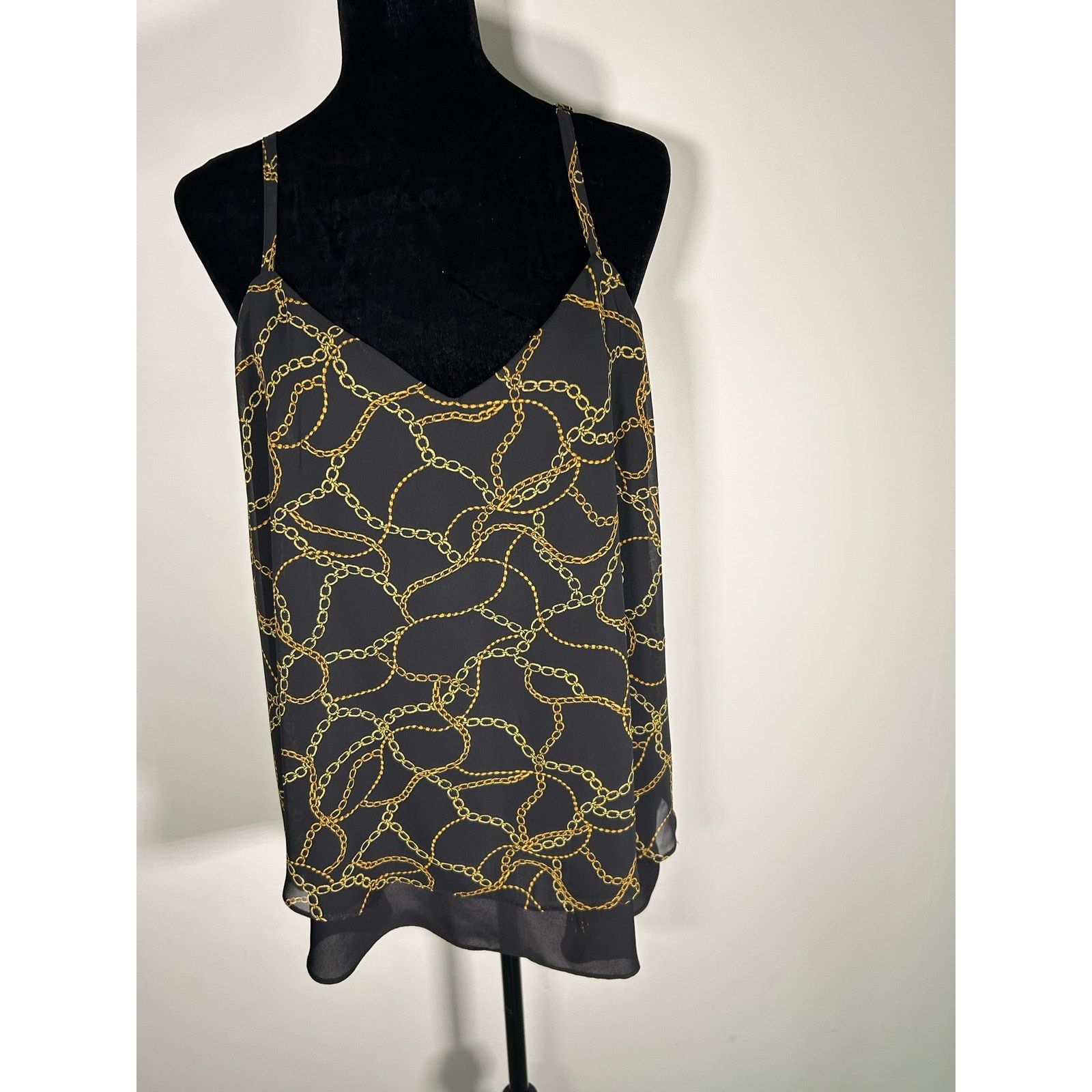 Other Torrid Sophie Black Chain Print Double Layer Swing 1 1x 18 Size XXL / US 16-18 / IT 52-54 - 2 Thumbnail