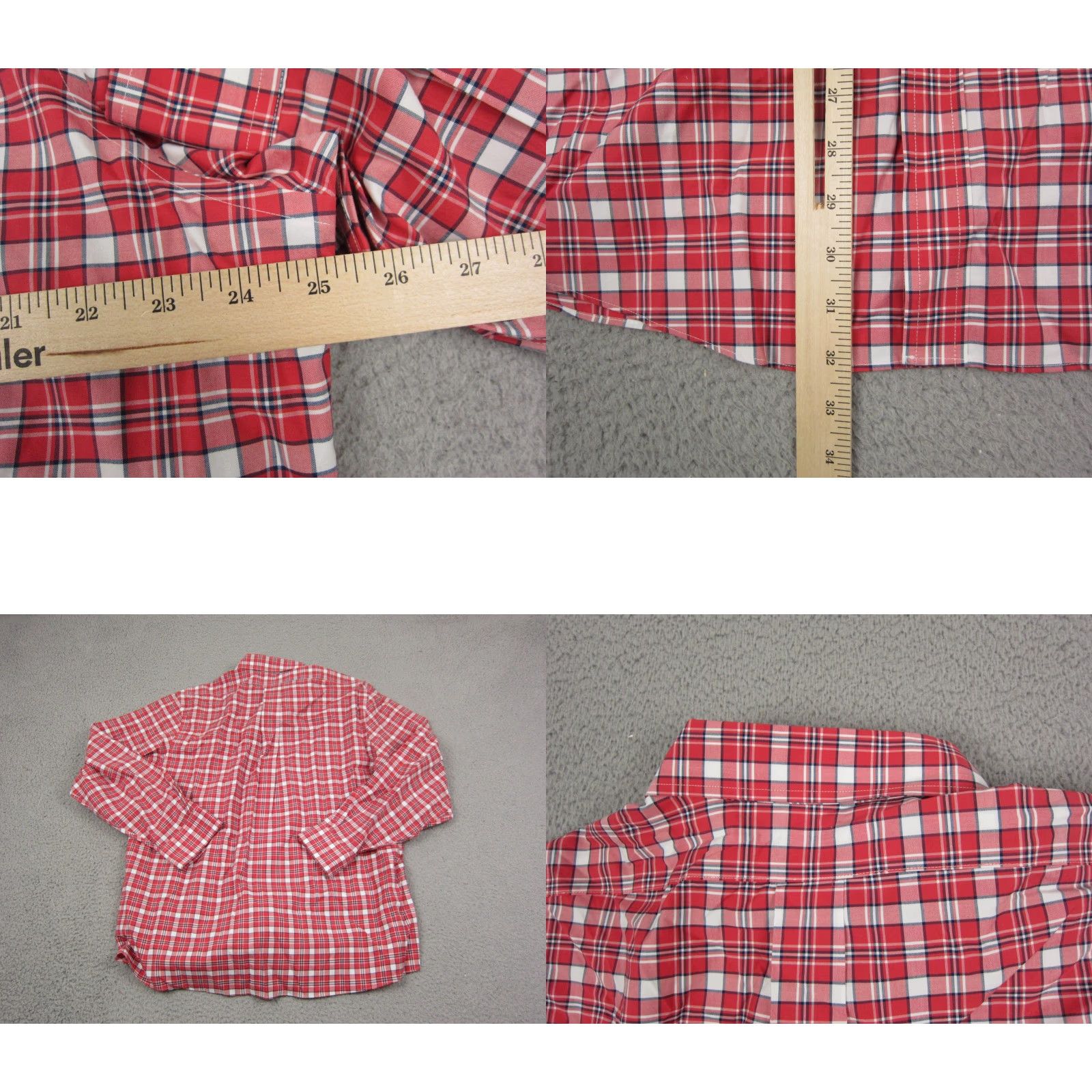 Brooks Brothers Brooks Brothers Shirt XL Red Plaid Regent Supima Cotton Button-Up Long Sleeve Mens Regular Fit Vintage: No Size US XL / EU 56 / 4 - 8 Thumbnail