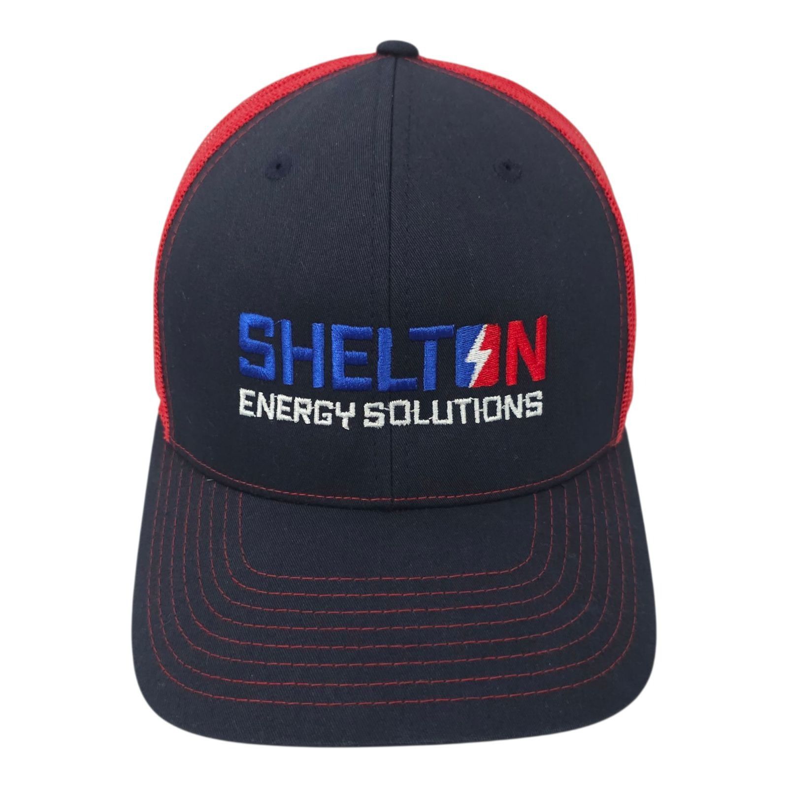 Richardson Shelton Energy Solutions Mesh Snapback Cap Trucker Hat Size ONE SIZE - 1 Thumbnail