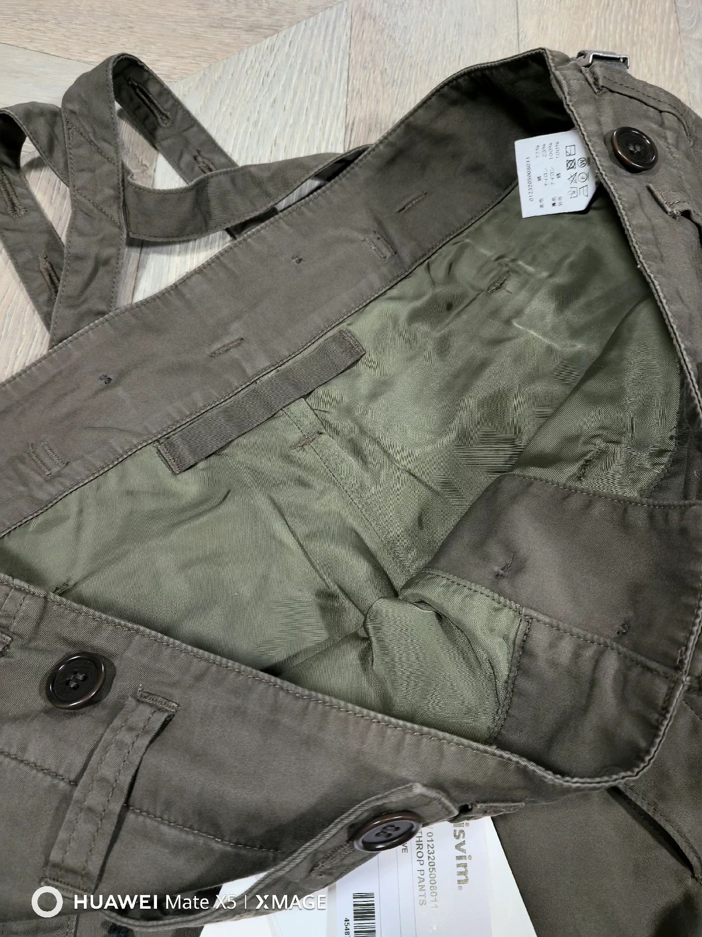 Visvim VISVIM 23AW NORTHROP Mud Dyed Straps Olive 1st Gen Size US 34 / EU 50 - 4 Thumbnail