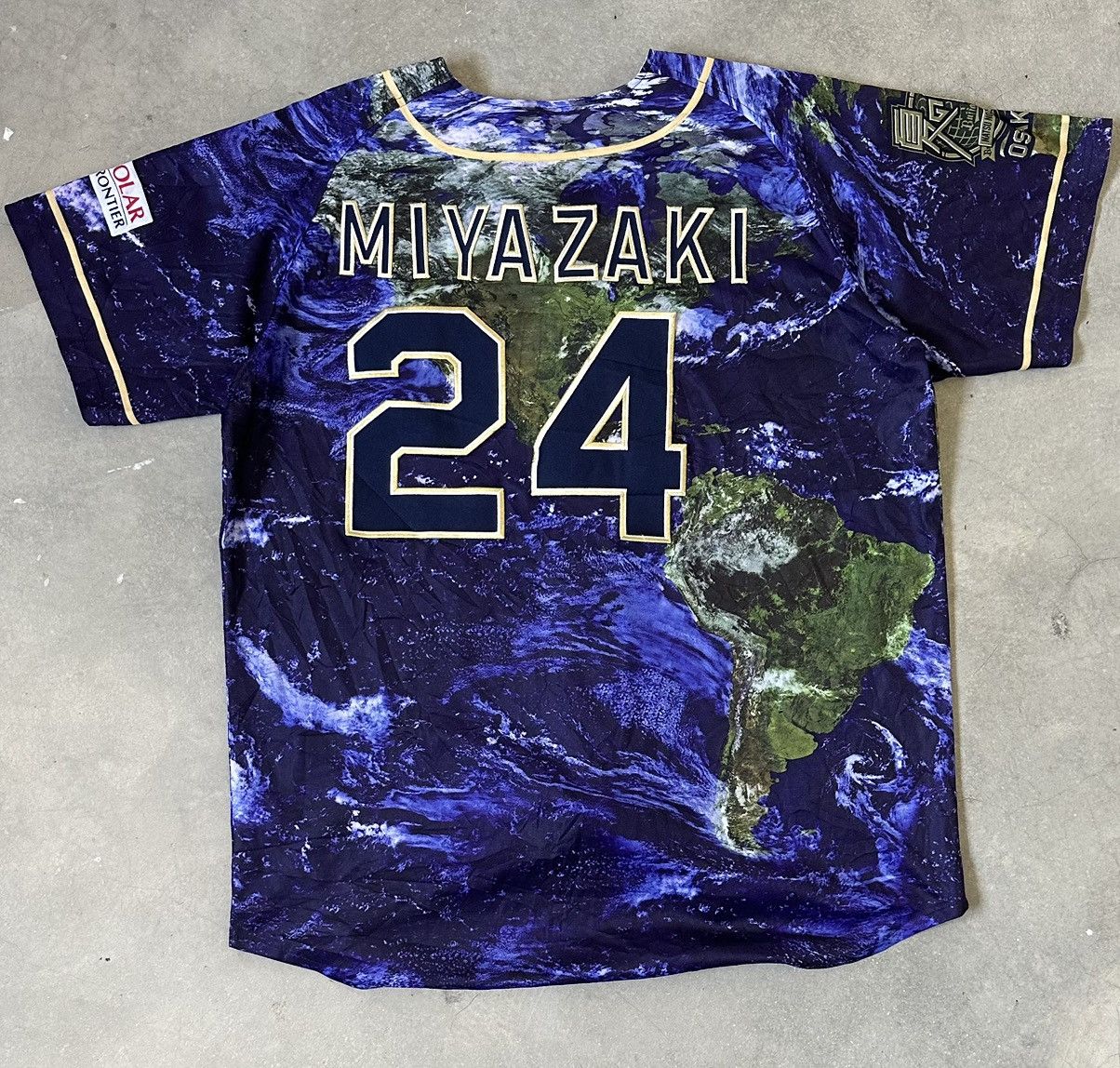 Other VINTAGE ORIX BUFFALOES MIYAZAKI JERSEY Size US L / EU 52-54 / 3 - 7 Thumbnail