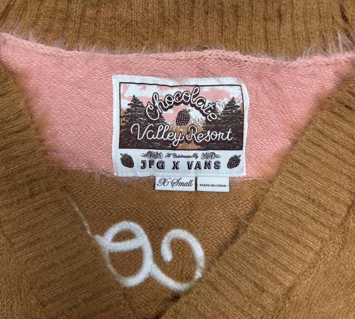 Joe Freshgoods × Vans oe Freshgoods x Vans Fuzzy Hoodie (Pink/Caramel) – Like New Size US XS / EU 42 / 0 - 2 Thumbnail