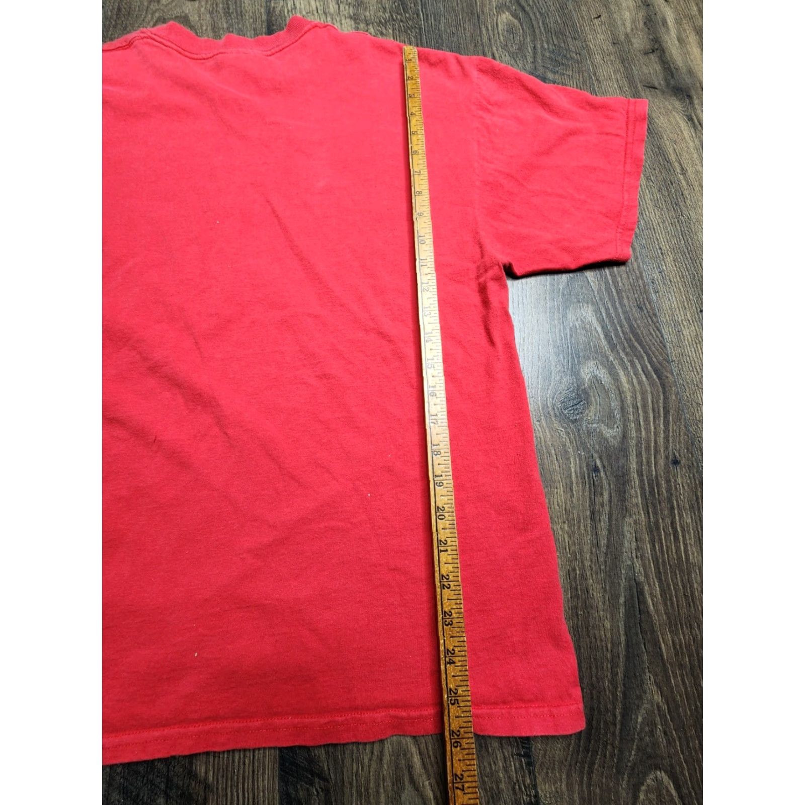Vintage VINTAGE Detroit Red Wings Shirt Mens XL Red Western Conference Distressed Size US XL / EU 56 / 4 - 2 Thumbnail
