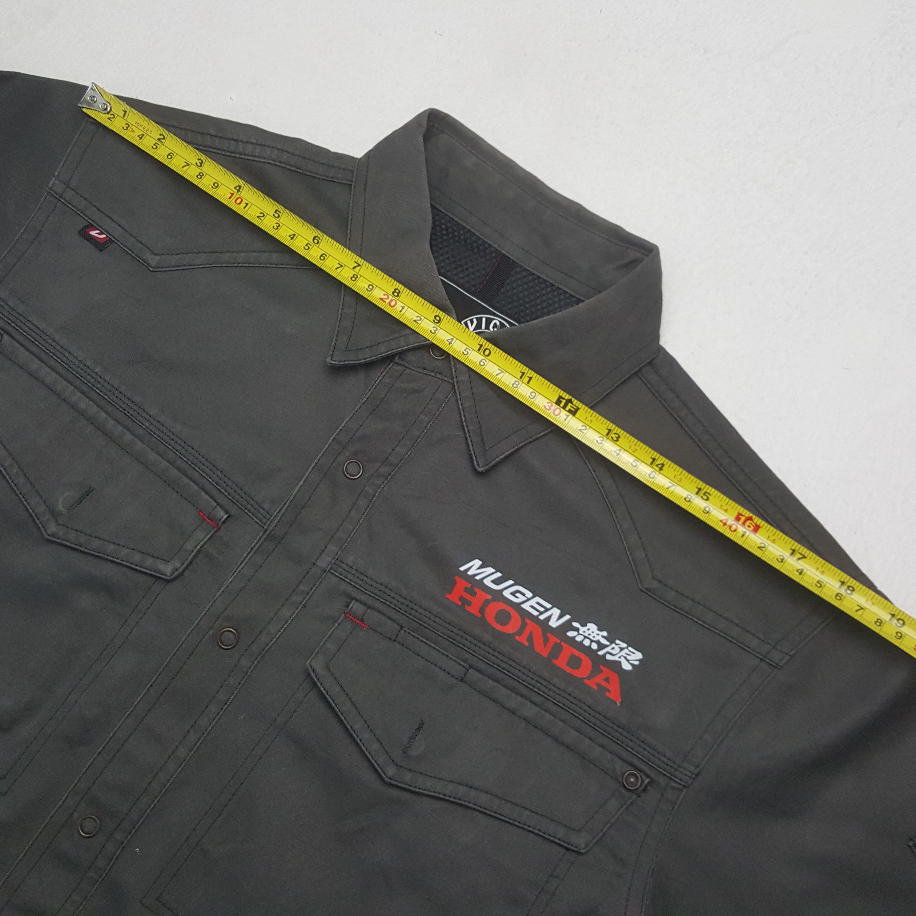 Japanese Brand Vintage Mugen Honda Custom Sport Clip Button Jacket Size US M / EU 48-50 / 2 - 6 Thumbnail