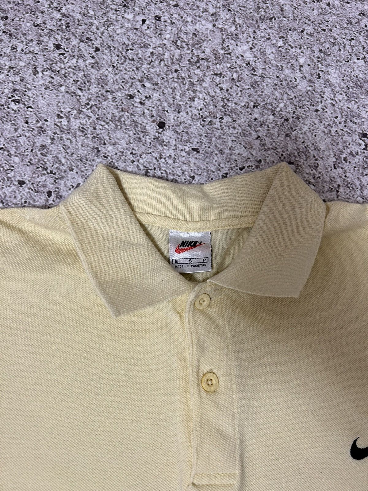 Nike × Vintage 🇺🇸 Vintage 90s Nike Polo T-shirt Made In USA Y2K Hype Size US S / EU 44-46 / 1 - 6 Thumbnail