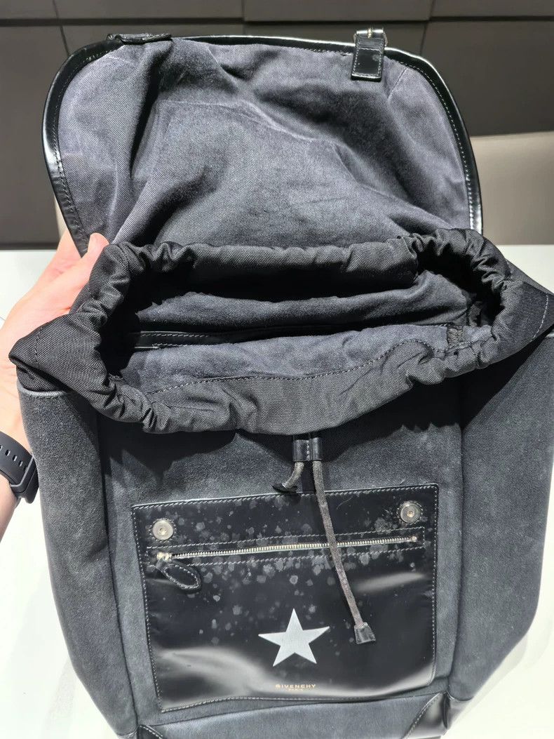 Givenchy Givenchy Black backpack with classic five-pointed star pat Size ONE SIZE - 8 Thumbnail