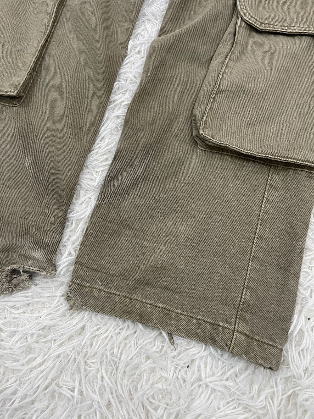 Zara Multi Big Cargo Pockets Zara Baggy Flair Pants Size US 32 / EU 48 - 5 Thumbnail