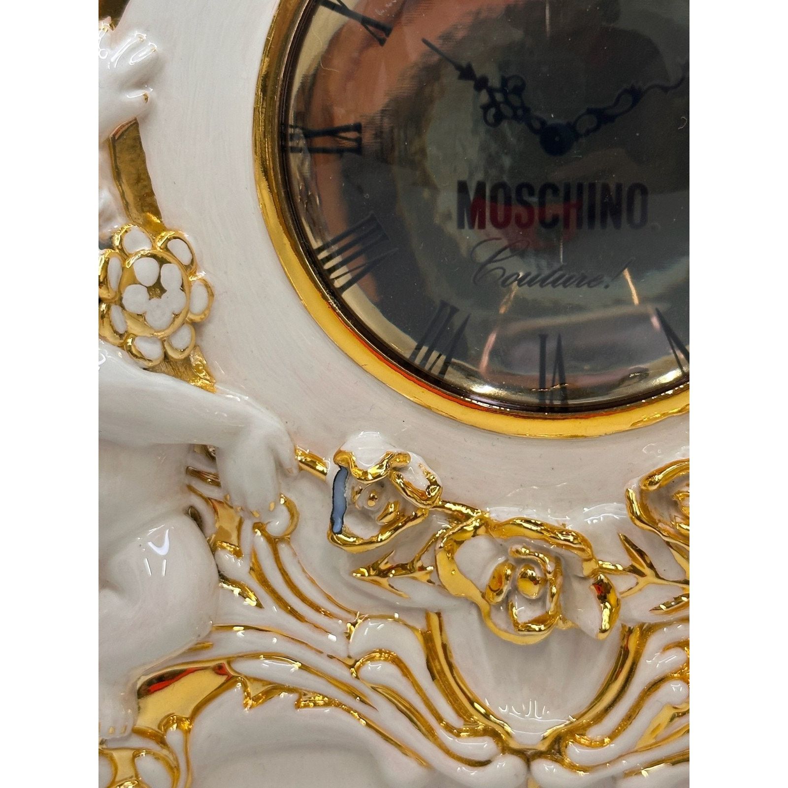 Moschino AW22 MOSCHINO Couture Jeremy Scott Clock Clutch Handbag Size ONE SIZE - 14 Thumbnail