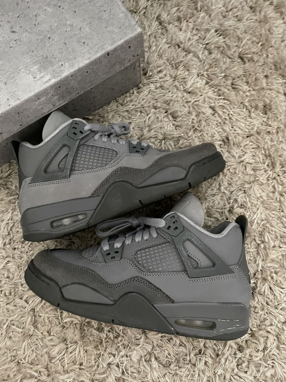 Jordan Brand Jordan 4 Wet Cement Size US 6.5 / EU 39-40 - 2 Thumbnail