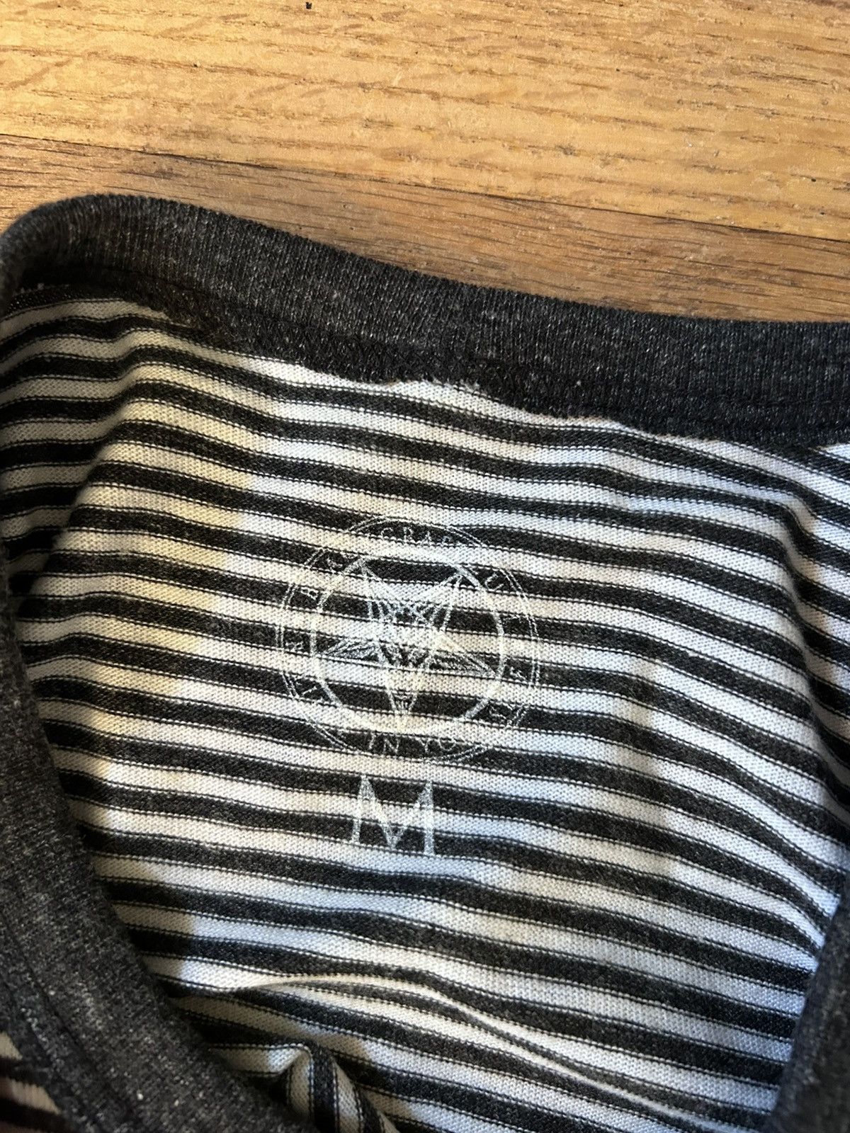 Other [OOP] Unholy black craft cult striped tee Size US M / EU 48-50 / 2 - 2 Thumbnail