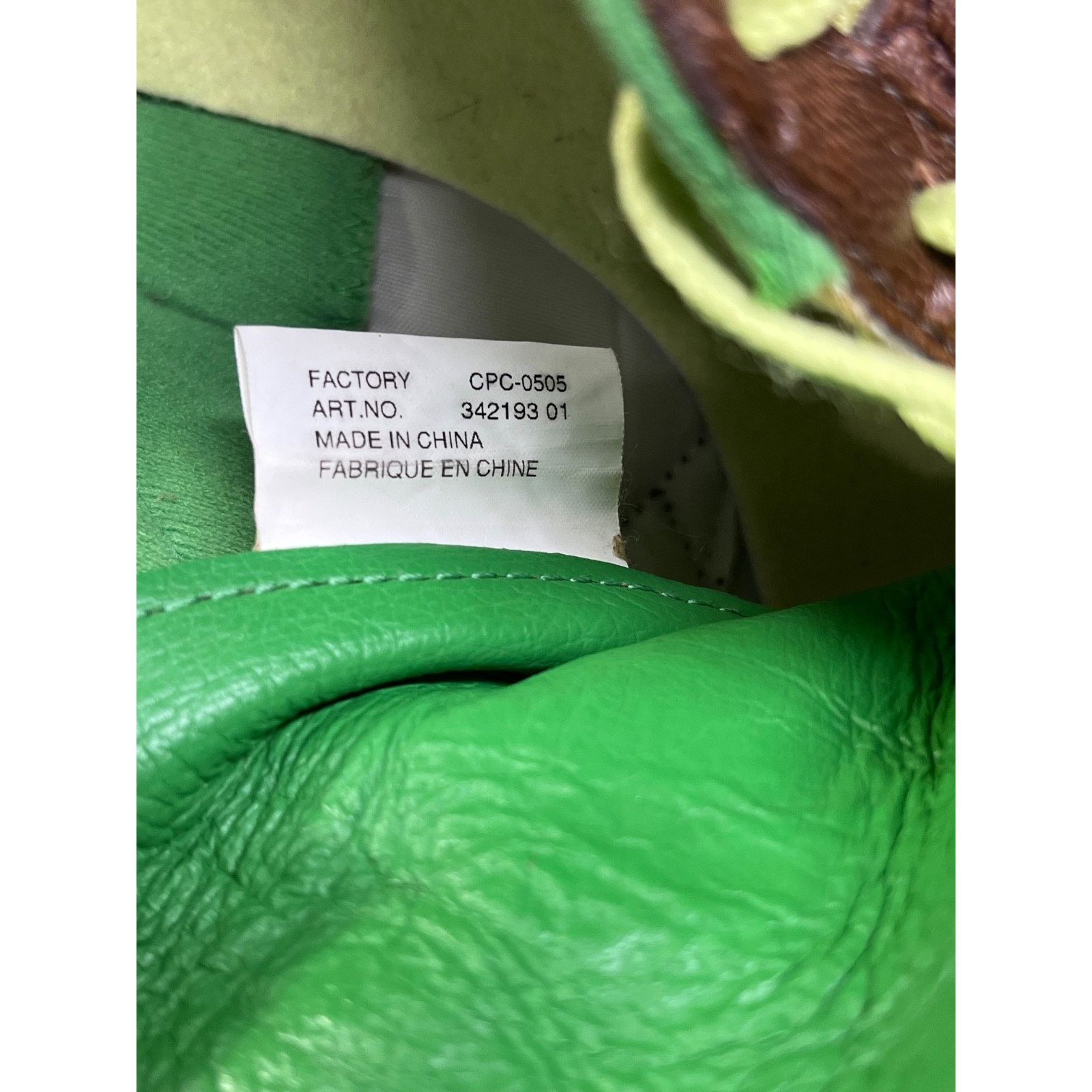 Puma Unique! VTG Puma Womens Shoes Lime Green / Brown Leather 9.5 Size US 9.5 / IT 39.5 - 22 Thumbnail
