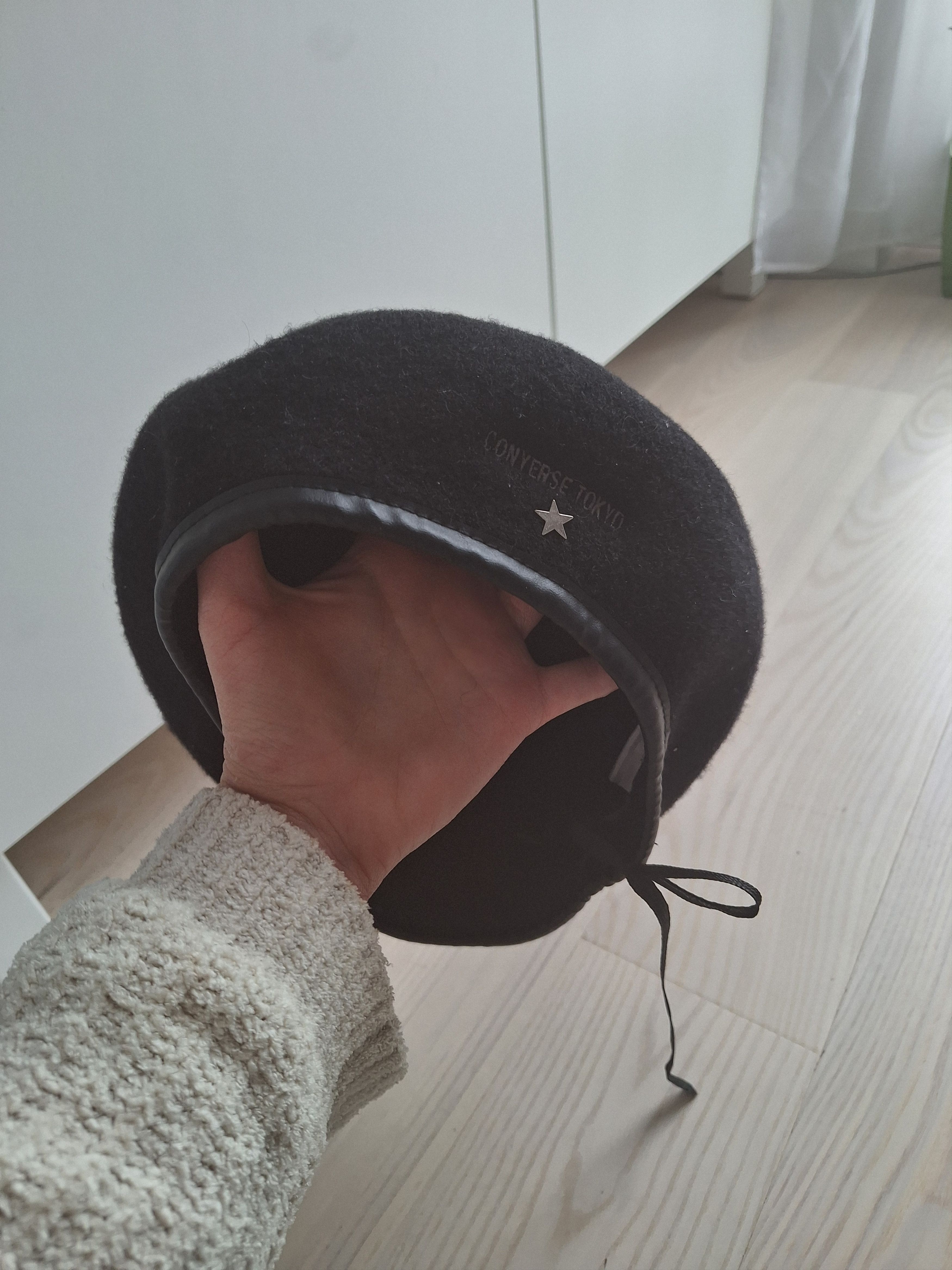 Converse Converse Tokyo Wool Beret Black – Rare Japan Exclusive Size ONE SIZE - 1 Thumbnail