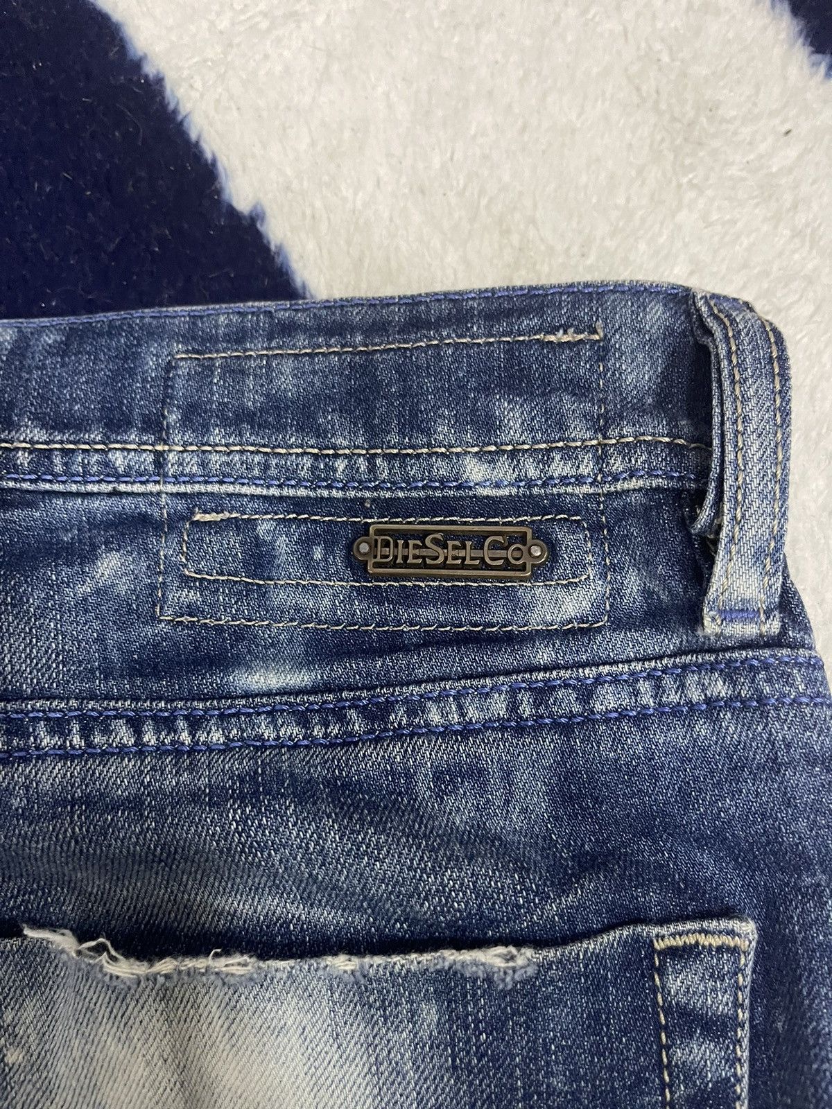 Diesel Diesel Distressed Jeans (14) Size US 30 / EU 46 - 9 Thumbnail