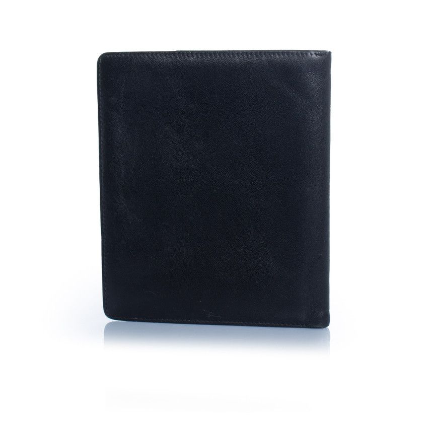 Montblanc Montblanc, black leather wallet Size ONE SIZE - 3 Thumbnail