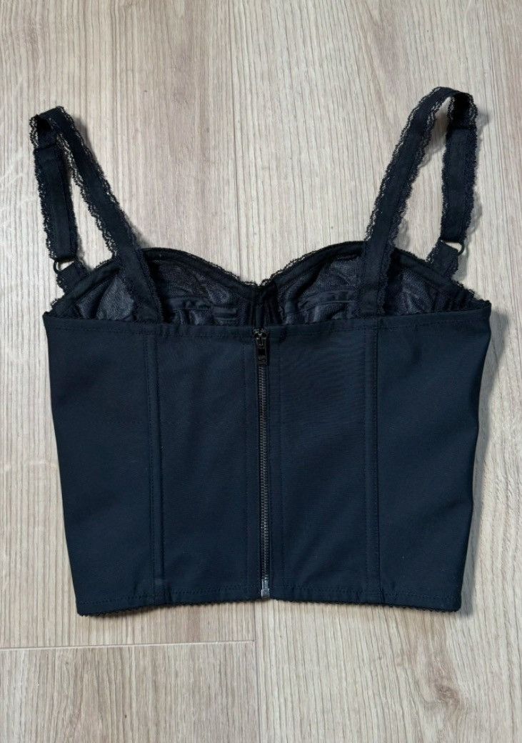 Dolce & Gabbana Dolce & Gabbana cropped corset-style bustier IT36 Size XS / US 0-2 / IT 36-38 - 3 Thumbnail
