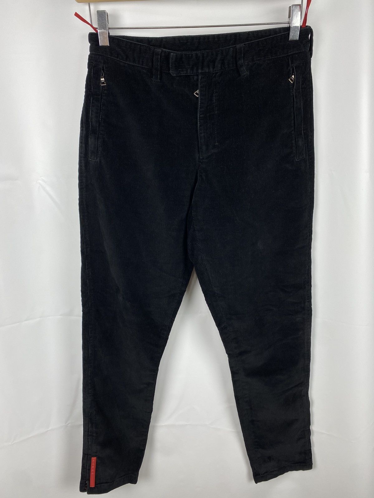 Prada Prada Corduroy Cotton Men Pants Red Tab Archive size 46 Size US 30 / EU 46 - 1 Thumbnail
