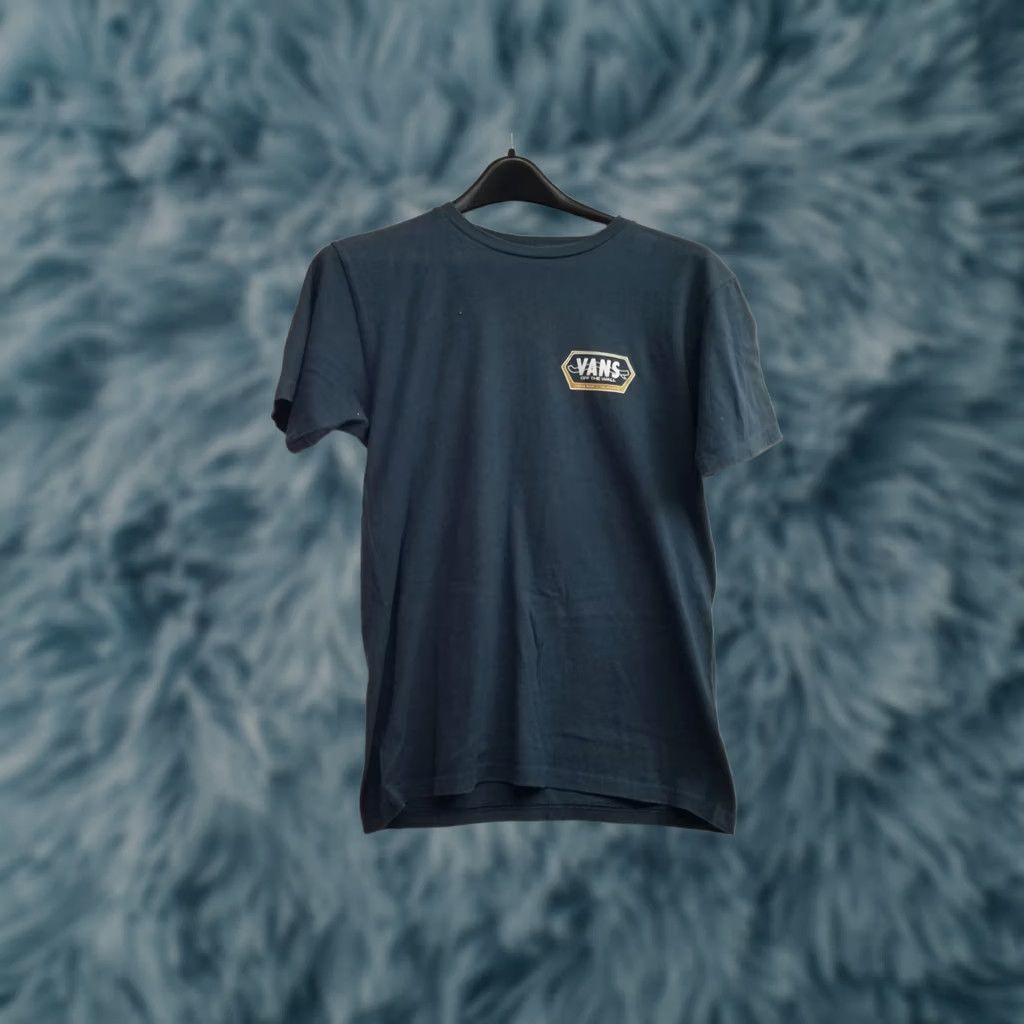 Vans Vans Shirt Mens Size Small Blue Short Sleeve Crew Neck Graphic Tee Logo Skateboard Classiс Size US S / EU 44-46 / 1 - 1 Thumbnail