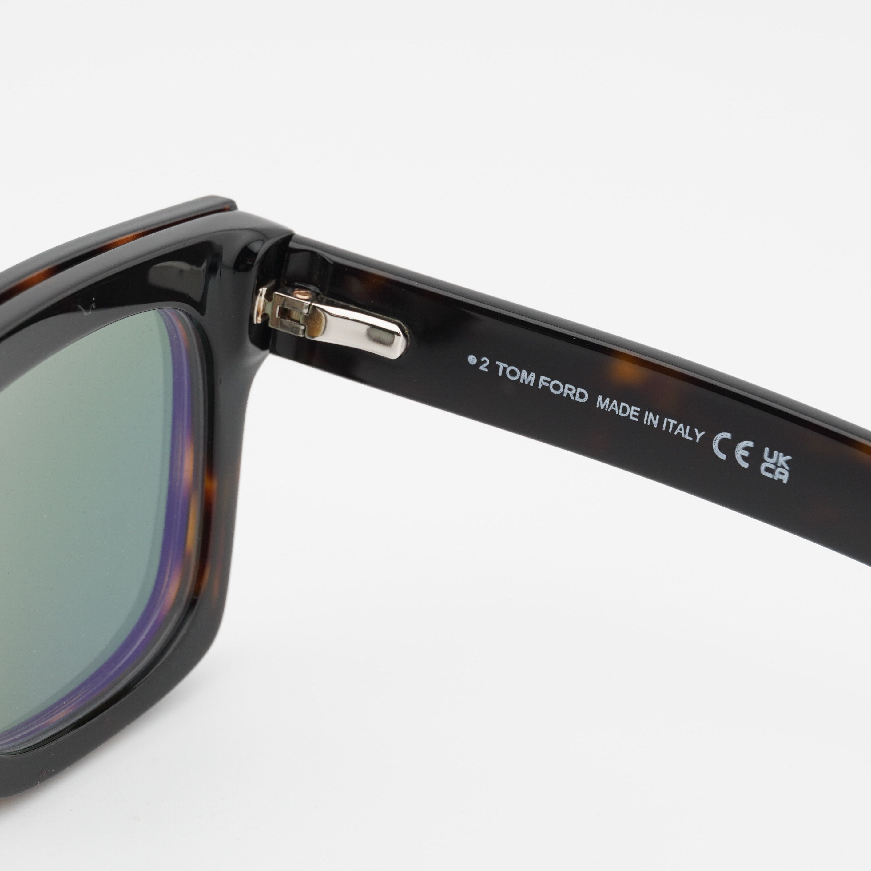 Tom Ford Tom Ford FT6068-B 052 Eyeglasses Havana 53mm Square Frame Size ONE SIZE - 6 Thumbnail