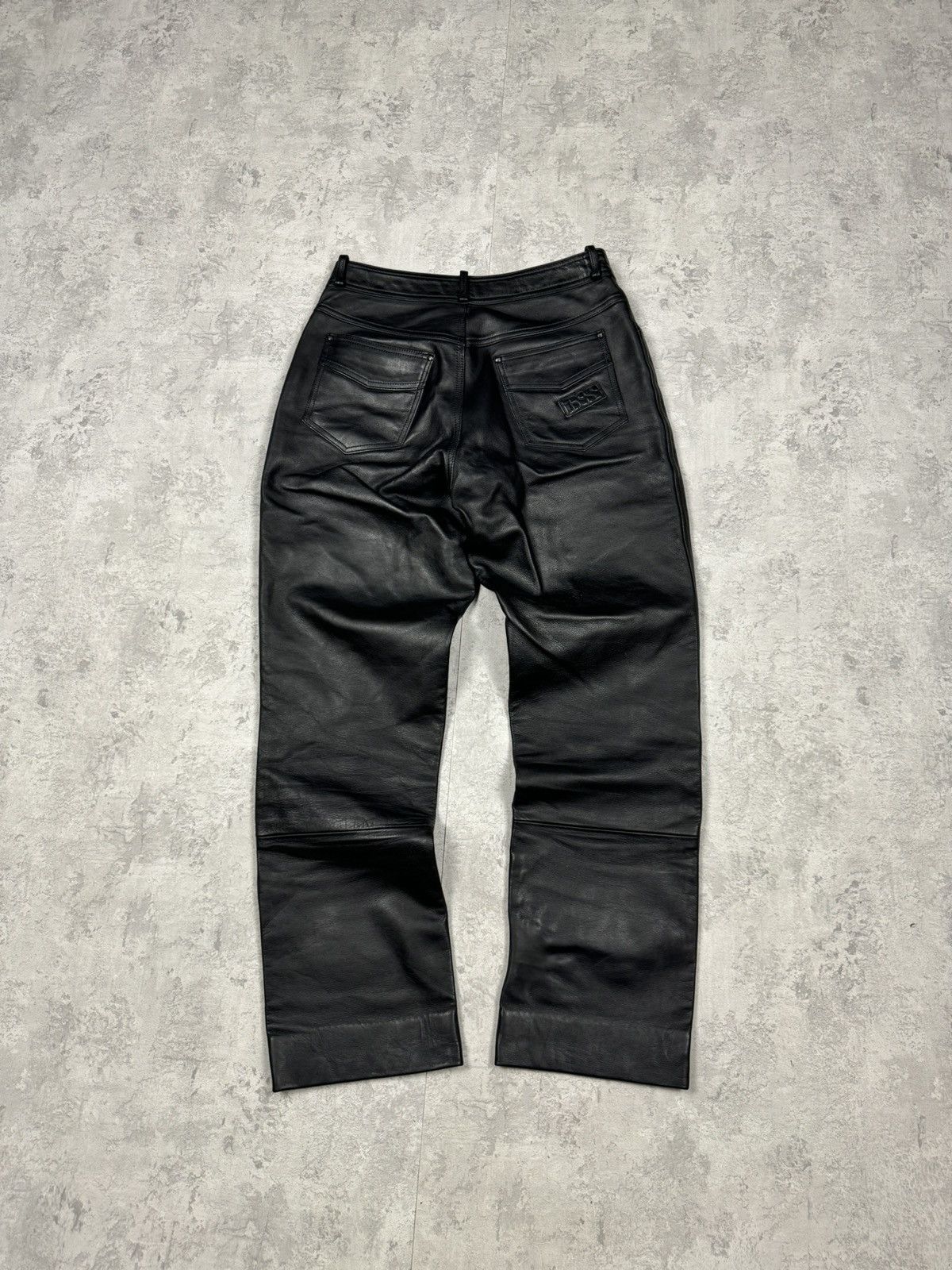 Genuine Leather Vintage IXS Genuine Leather Motorcycle Biker Pants Size 44/L Size US 35 - 9 Thumbnail