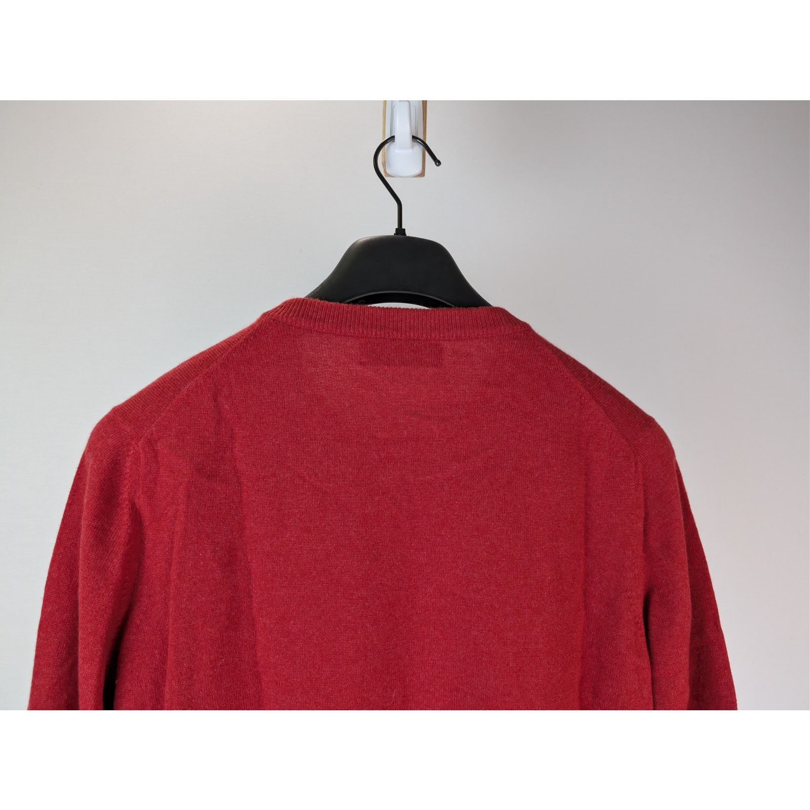 Brunello Cucinelli o1rshd1 CC20 Cashmere Crewneck Sweater in Red Size US M / EU 48-50 / 2 - 12 Thumbnail