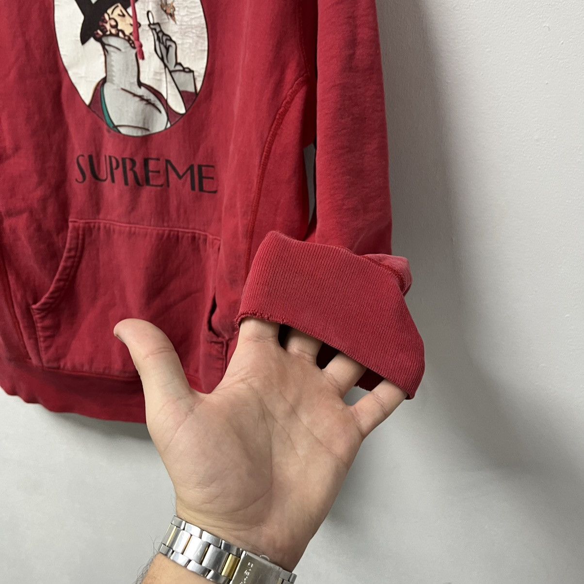 Supreme Supreme hoodie big logo M Size US M / EU 48-50 / 2 - 8 Thumbnail