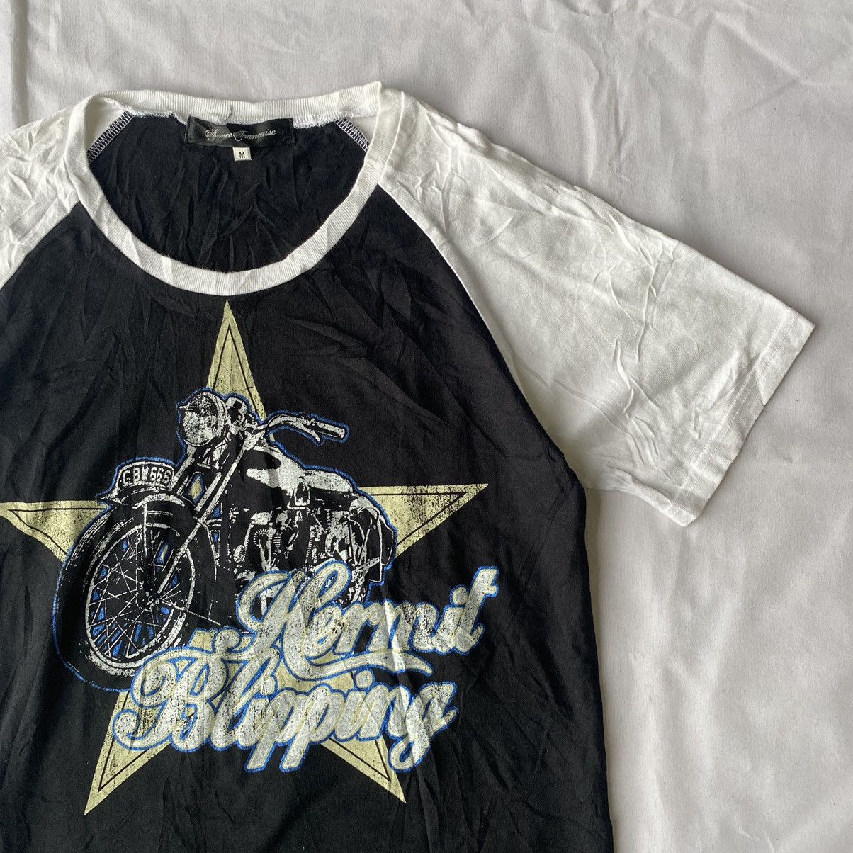 If Six Was Nine × Japanese Brand × Le Grande Bleu (L.G.B.) Japanese Junk Plug Hill England Punk Style Tees Size US M / EU 48-50 / 2 - 3 Thumbnail