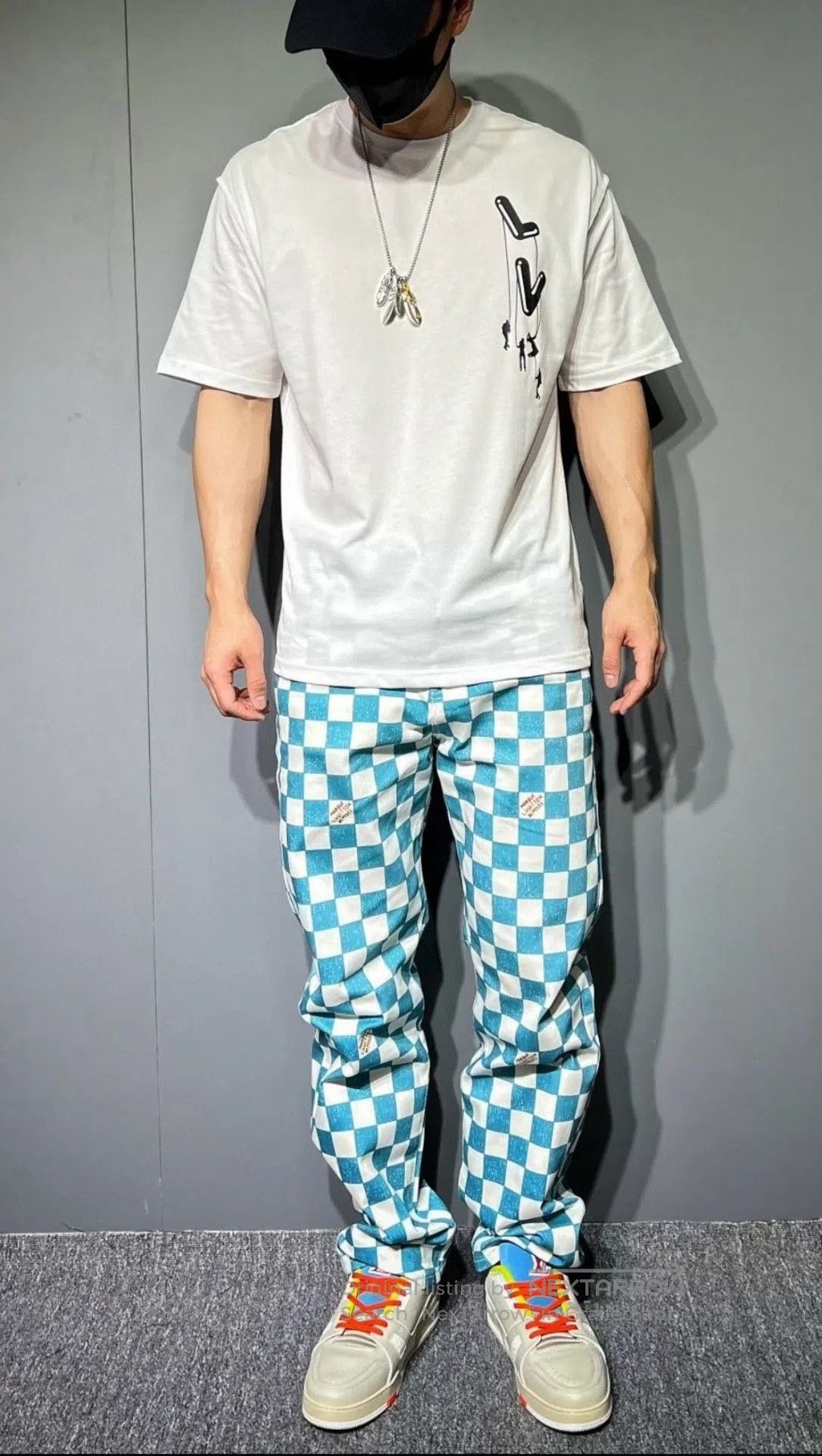 Louis Vuitton Louis Vuitton Checker Denim Straight Pants. Size US 30 / EU 46 - 9 Thumbnail