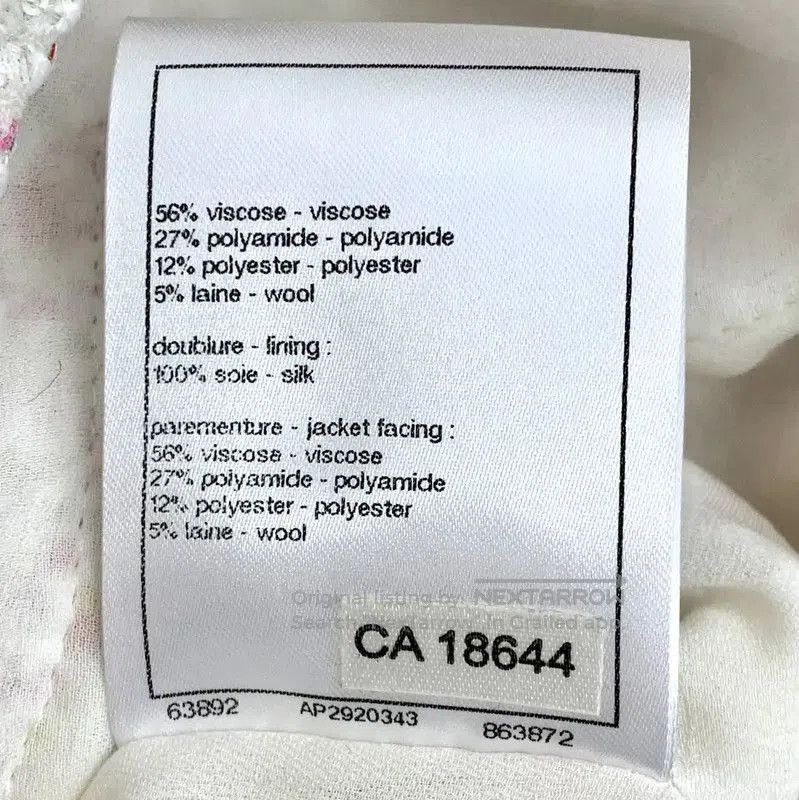Chanel Chanel Pink Viscose Jacket for Women . Size S / US 4 / IT 40 - 7 Thumbnail