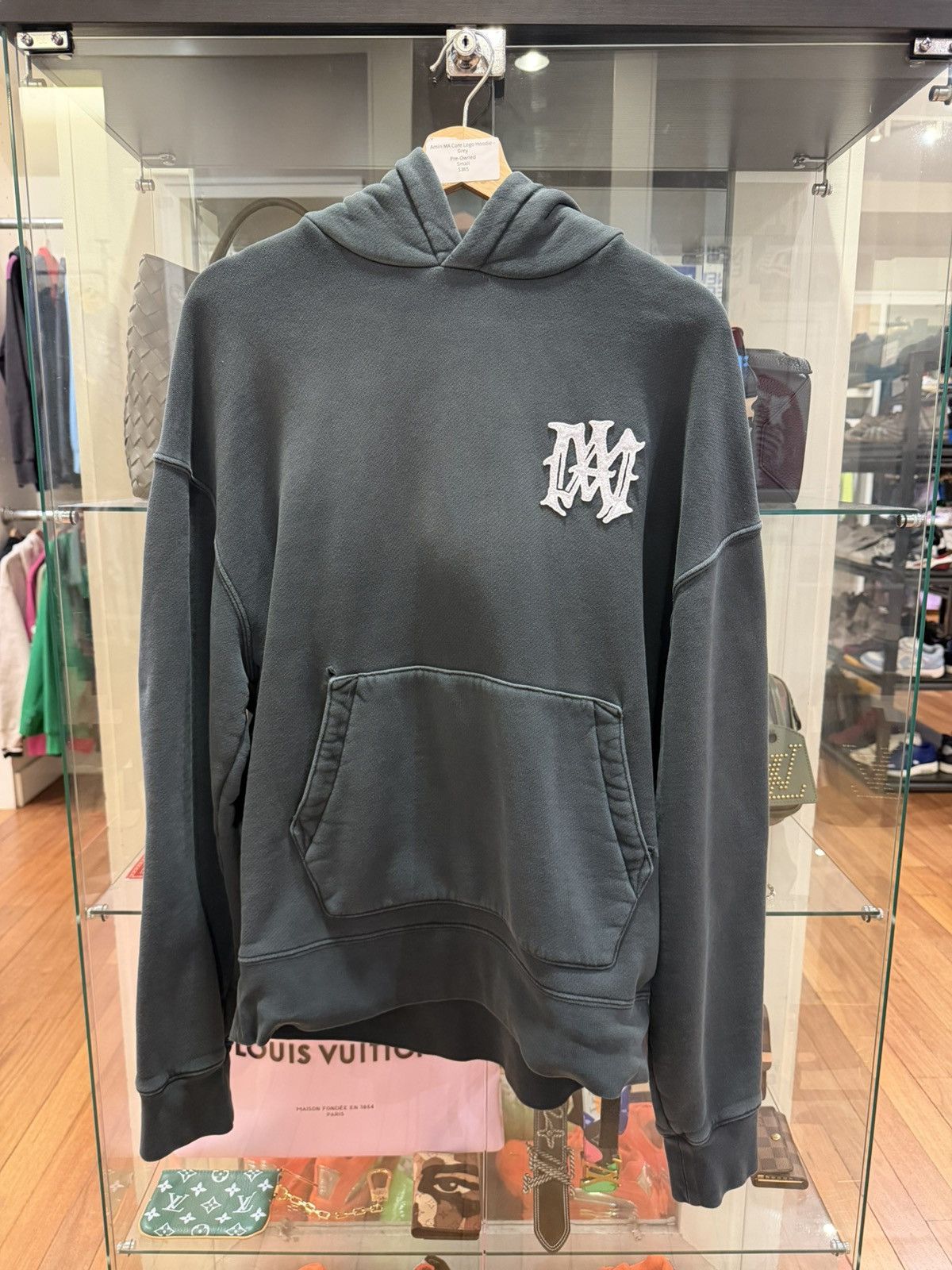 Amiri Amiri MA Core Logo Hoodie Size US S / EU 44-46 / 1 - 1 Thumbnail