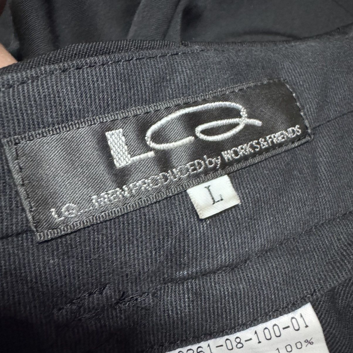 Yohji Yamamoto Vintage Yohji Yamamoto LQ Black Wool Baggy Pants Size US 34 / EU 50 - 19 Thumbnail
