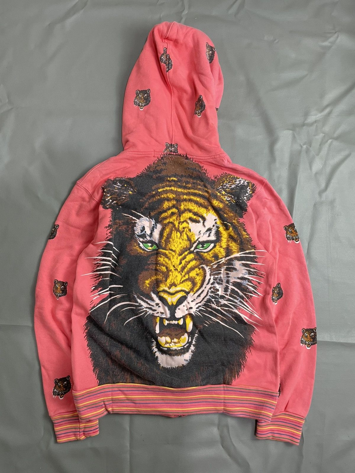 mercibeaucoup Mercibeaucoup Big Tiger Printed Hoodie by issey miyake Size US S / EU 44-46 / 1 - 2 Thumbnail
