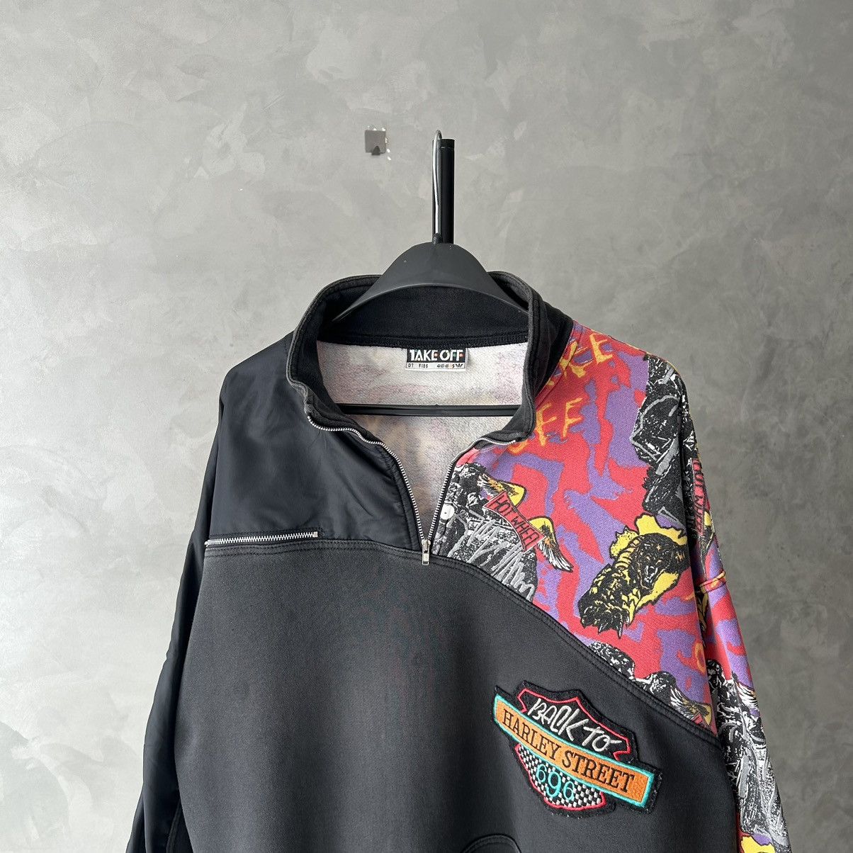 Adidas VTG 80s Adidas Take Off Back To Harley Street Sweatshirt Size US M / EU 48-50 / 2 - 3 Thumbnail