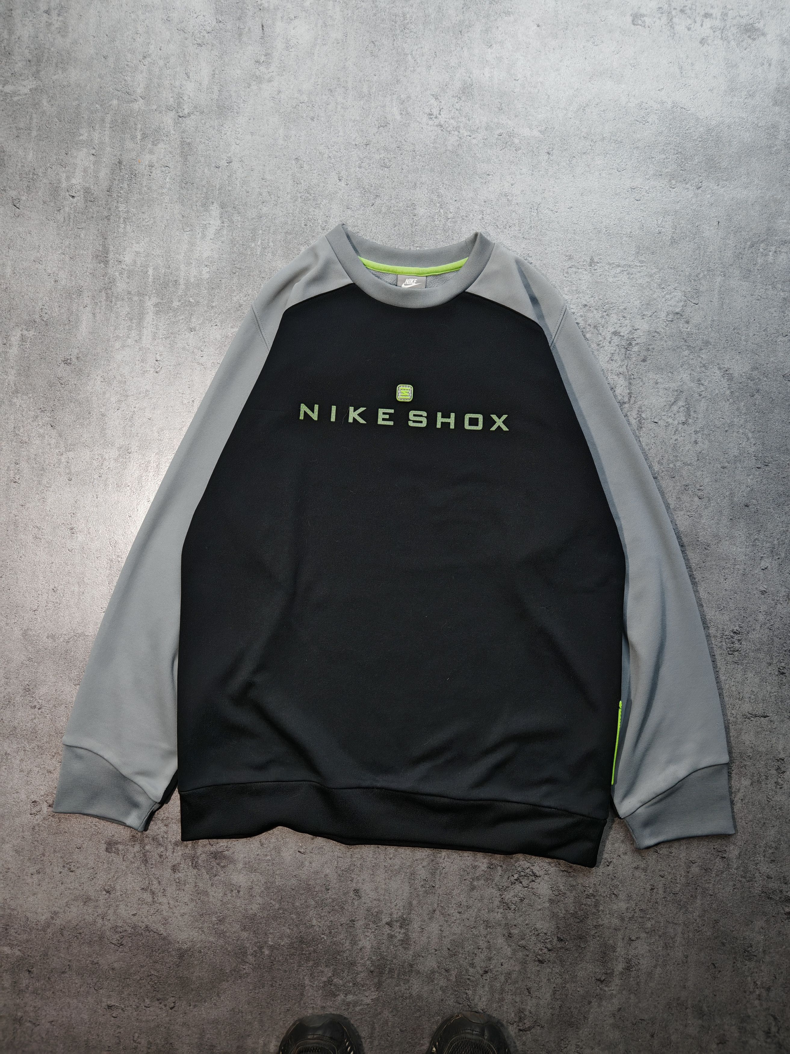 Nike Vintage Nike Shox Sweater SWAG Y2K Streetwear Techcore Size US M / EU 48-50 / 2 - 1 Thumbnail