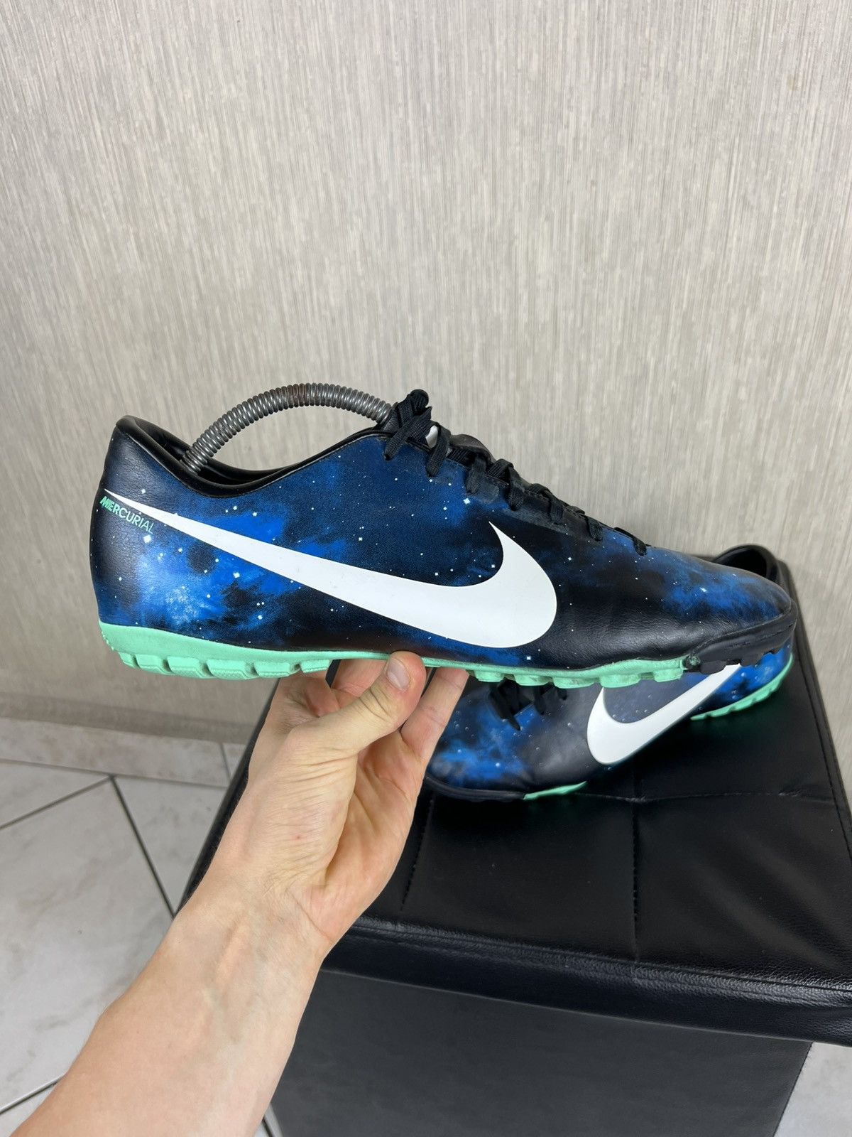 Nike Vintage Nike mercurial CR7 victory 4 galaxy soccer shoes y2k Size US 11.5 / EU 44-45 - 3 Thumbnail