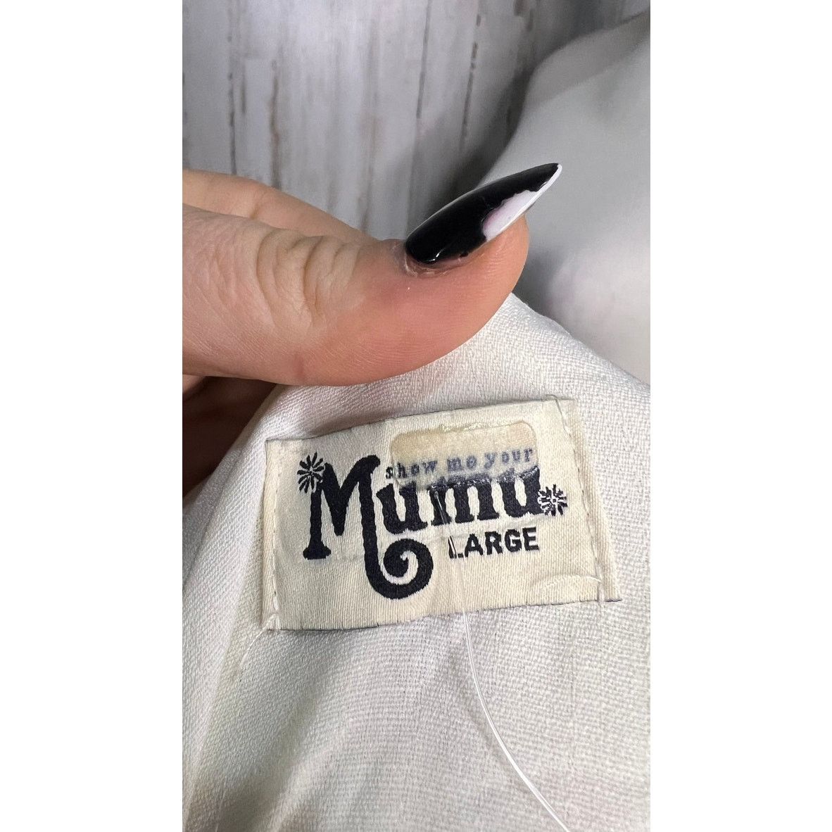 Show Me Your MuMu Show Me Your Mumu Women's Large White Tiered Cia Mini  Dress